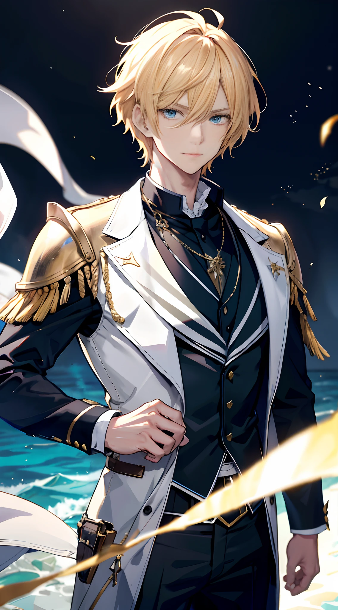 Hand redraw,The costume was modified into a Western fantasy aristocratic knight's suit