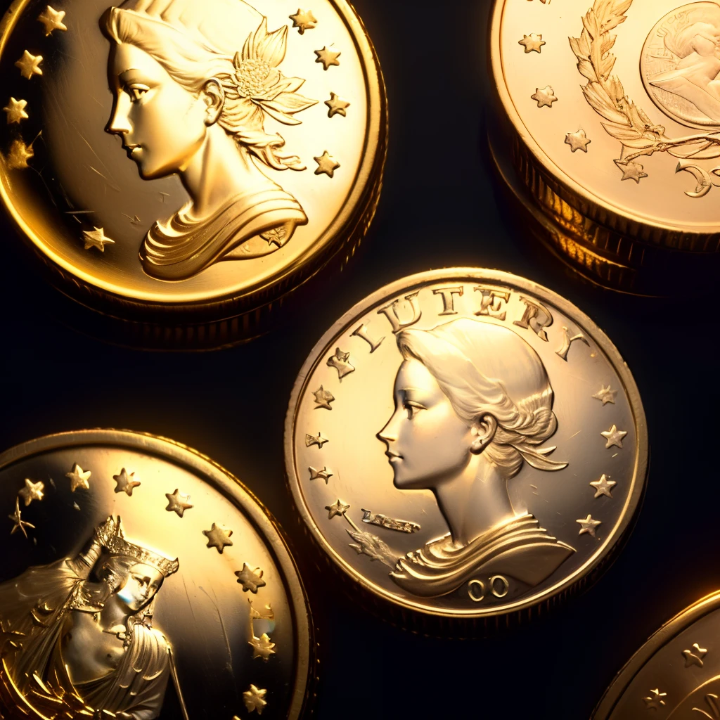 Gold Coins Beauty