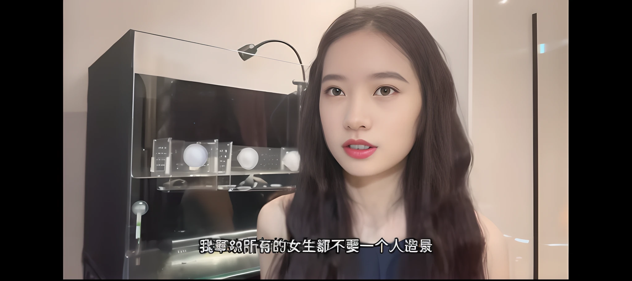 sonyoonjoo, 1girl, solo, realistic,:1.6， （tmasterpiece， Nice people，），detailed skin textures，， tmasterpiece， 鎖骨，swim wears。Luxury hotel background