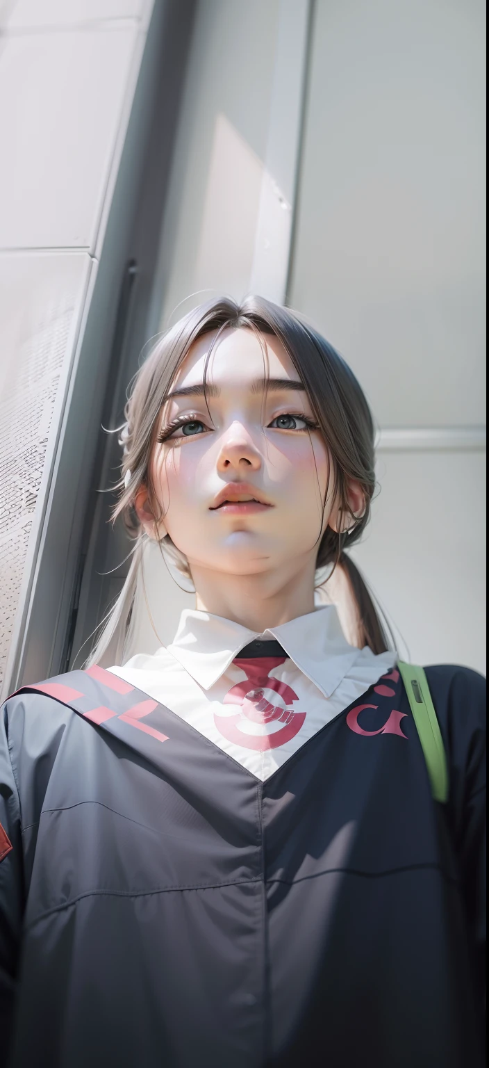 Long hair anime style