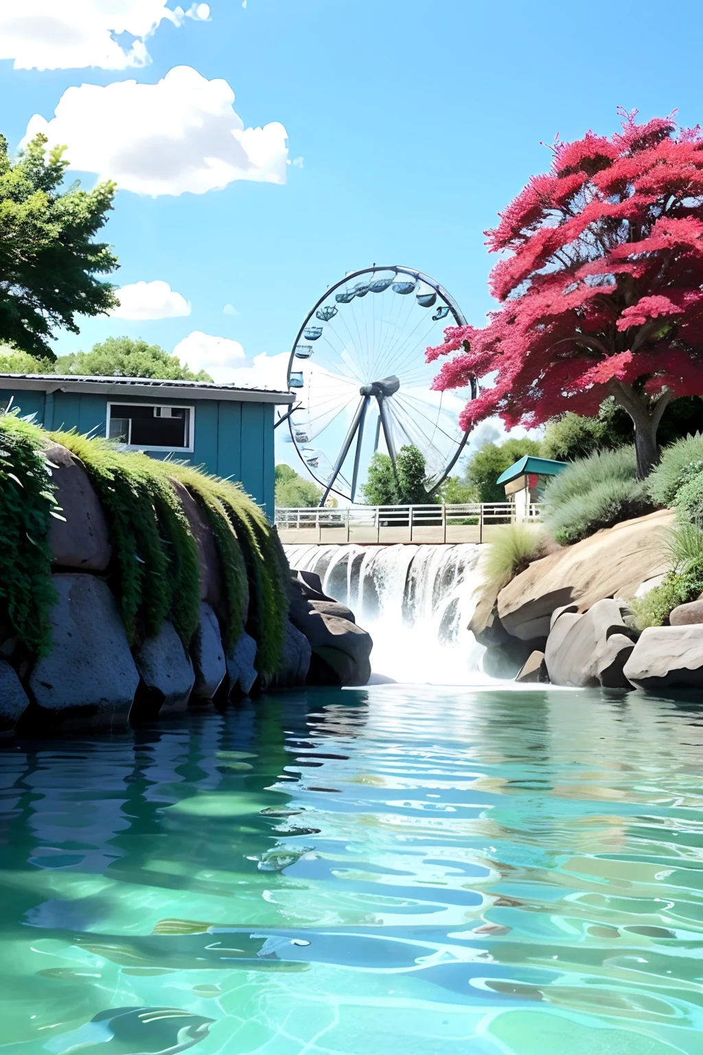 Mermaid amusement park