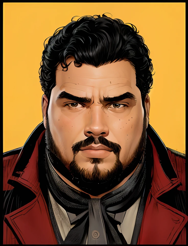 Graphic Novel, homem ?????, gordo
