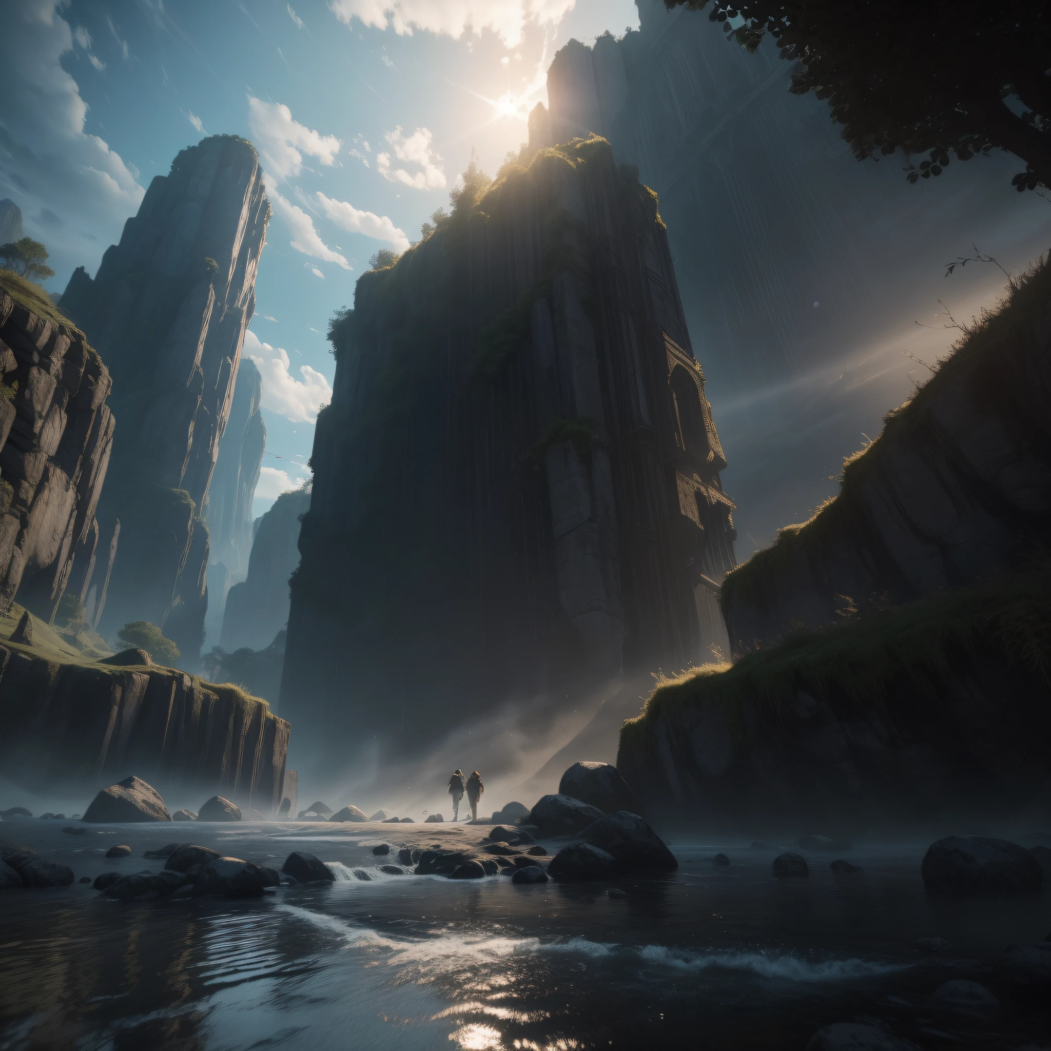 marsh, chuva, Estilo Vray, detalhes intrincados, Vivid, vibrante, Sharp, digital illustation, dynamic lighting, compositing, qualidade insana, master part. intrincado, insanamente detalhado, Unreal Engine 5 rendering, ultra realistic, alta amostragem, Alta contagem de pixels, Detalhes extremos, Level AAA, Cinematic lighting, Volumetric lighting, global ilumination, octan render, Rastreamento de vray, retoque comercial caro, commercial post-production, Post processing, HDR, 32k