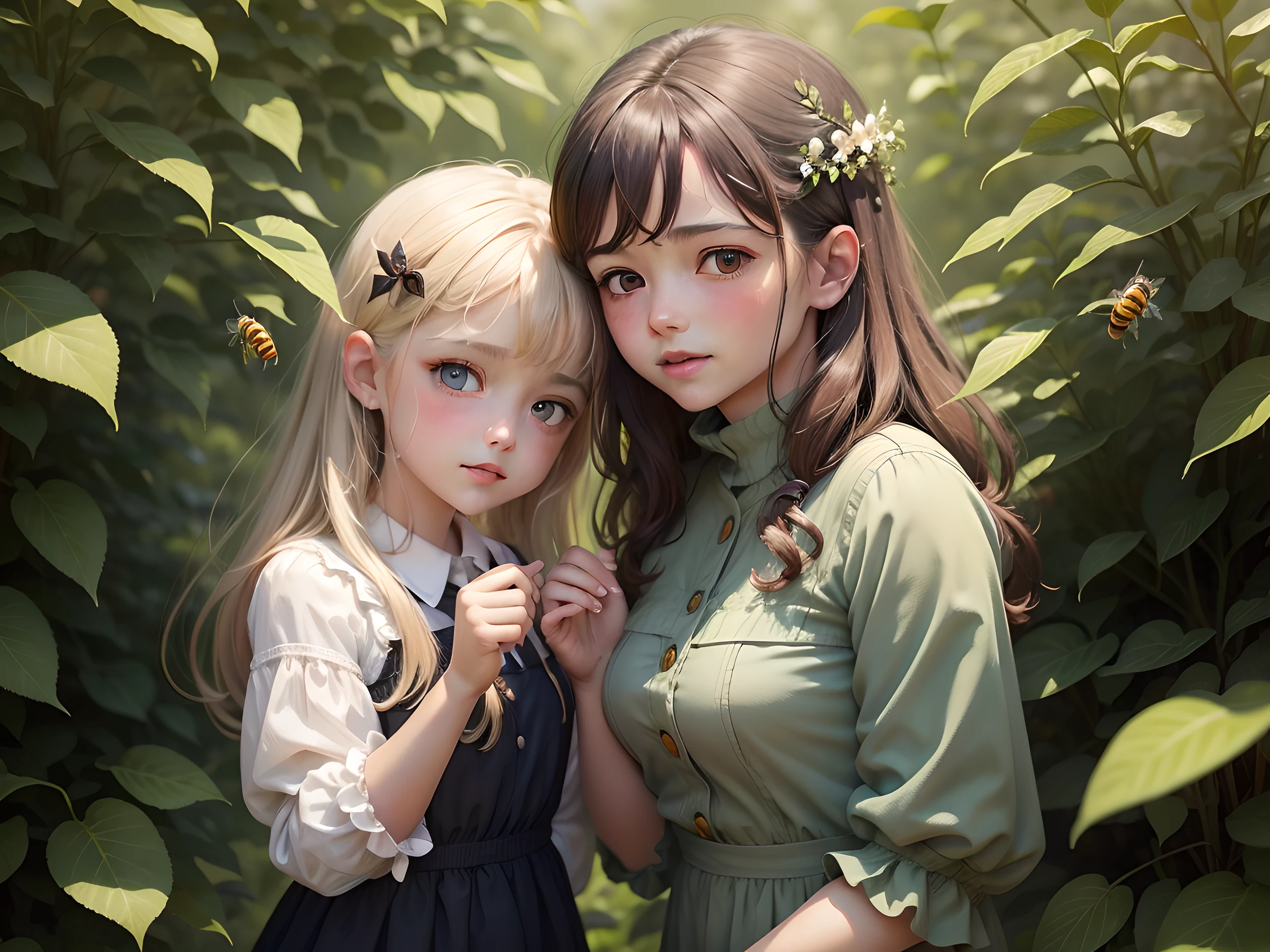 Soil for flowering in May,
Cheerful bees are trampling the threads of their little fingers all day,
Eta、Dismal chaffinch in a gray mossy nest
In the thickets of Whitethorn leaning against the chest of a lover