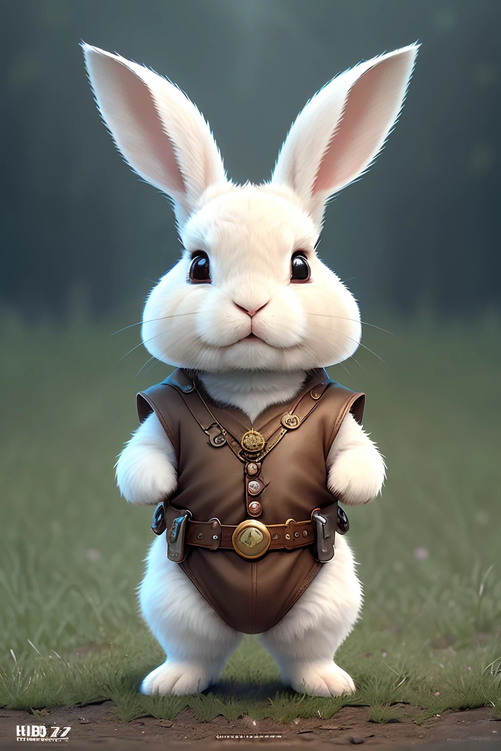 (cbzbb:1.25), ((rabbit)),cbzbb,cute, little, baby, beautiful, fantasy art, devian art, trending artstation, digital art, detailed, realistic, humanoide, character, tiny,cinematic shot,cinematic portrait of rabbit, cute character as a rabbit,
