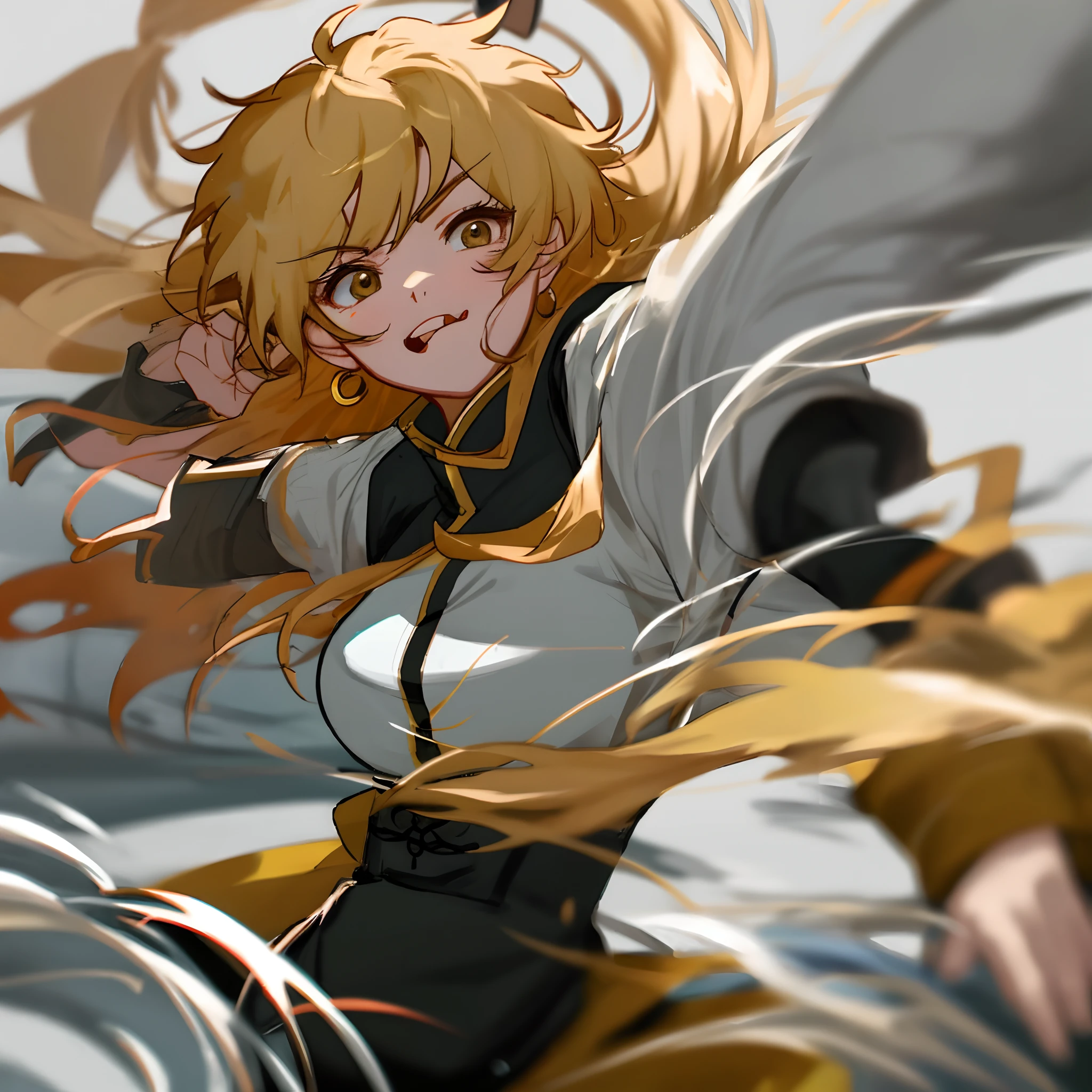 Yang Ying indecent movements, rolling her eyes, sticking out her tongue