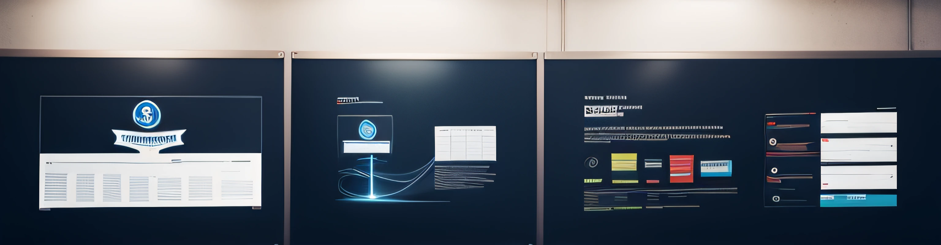 Electric company partner poster