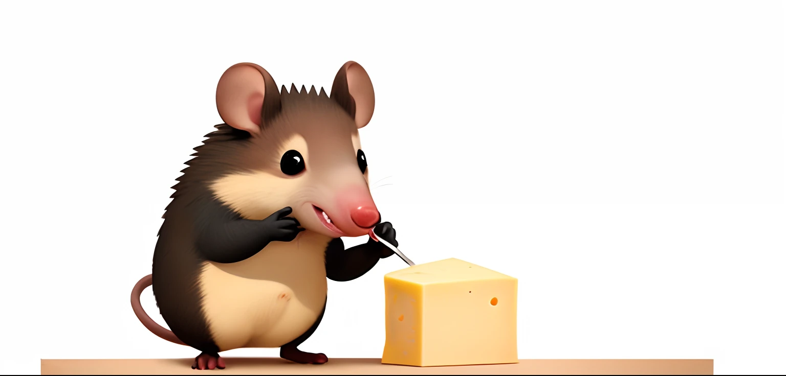 anteater, texugo peludo, rabo comprido, rabo peludo, pelo do rabo comprido, Cartoon mouse eating a piece of cheese with a big tongue, Tamandua, painting digital adorable, anthropomorphic rat, arte renderizada, 🐿🍸🍋, "Retrato de um animal de desenho animado, aaa, anthropomorphic hedgehog, An anthropomorphic mouse, captura de tela de alta qualidade, 2. 5 d illustration, arte digital detalhada bonito