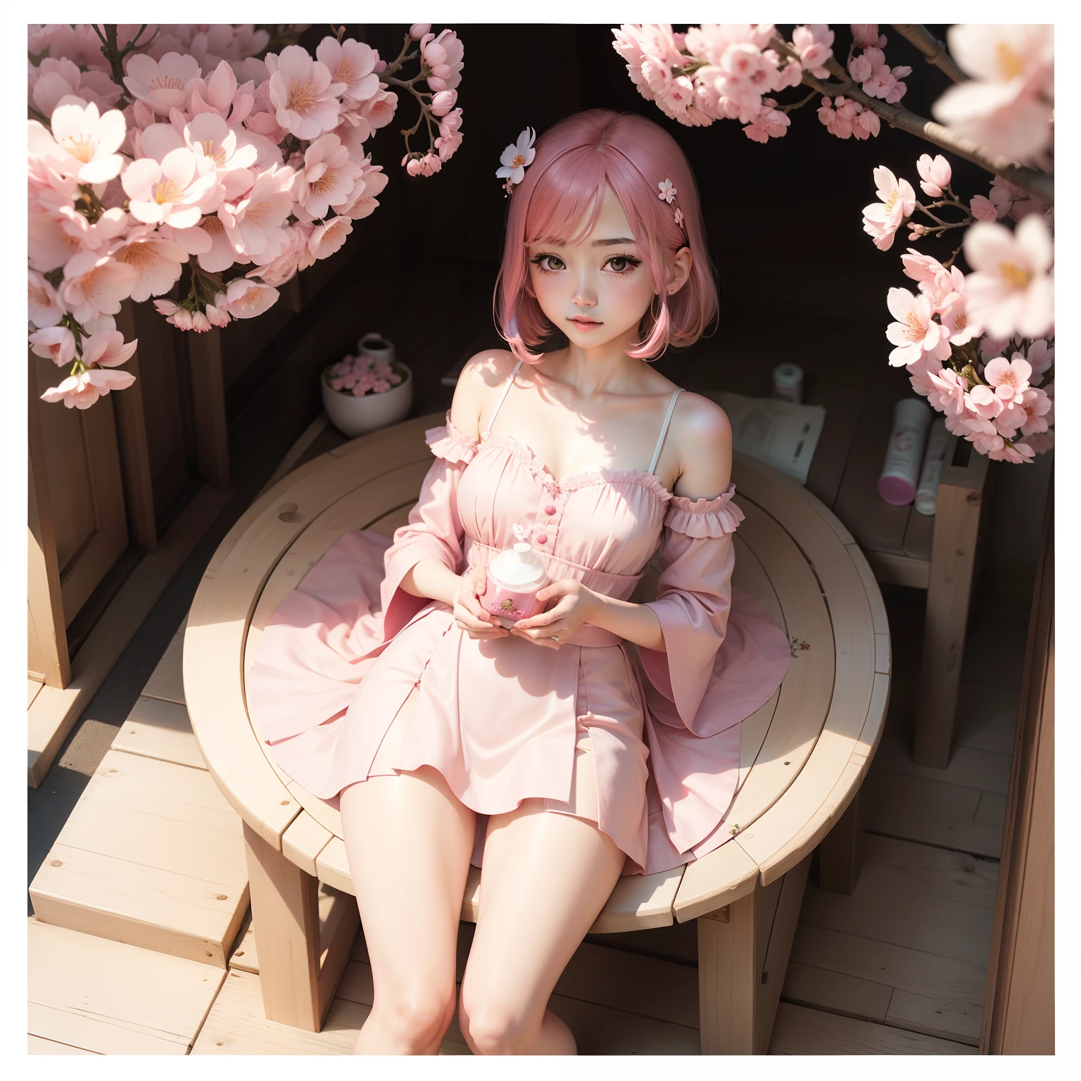 Perfume Sakura Girl Beauty