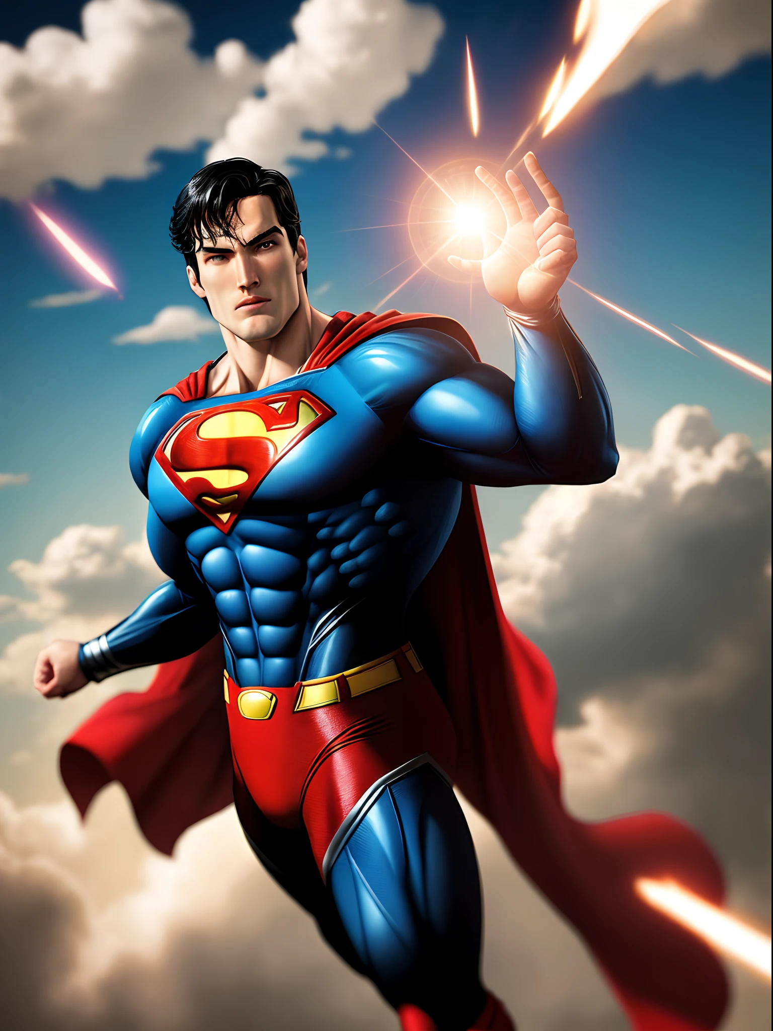 Superman was slapped in the sky