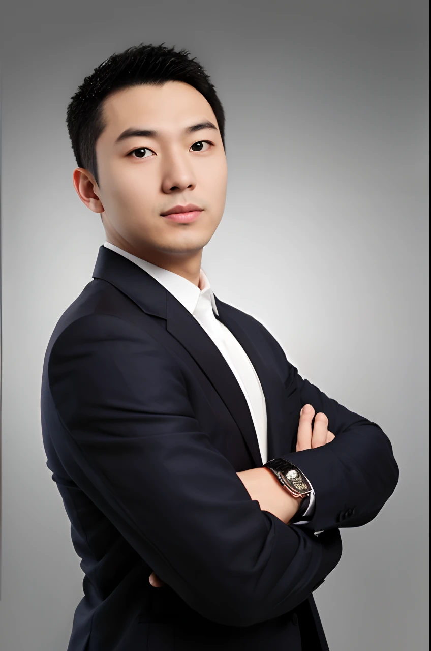 arafed man in a suit and tie posing for a picture, professional profile photo, professional profile picture, professional picture, jinyiwei, chengwei pan, professional corporate portrait, wei wang, yanjun chengt, qifeng lin, wenjun lin, professional portrait, 2 8 years old, chengyou liu, 2 9 years old, yihao ren