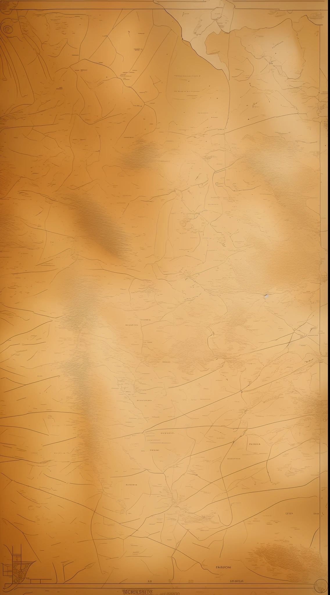 background picture ,a parchment map, background picture, a blank parchment map, god rays, ray tracing, reflection light, border, fading border, masterpiece, best quality, high quality, high details, 1080P, UHD