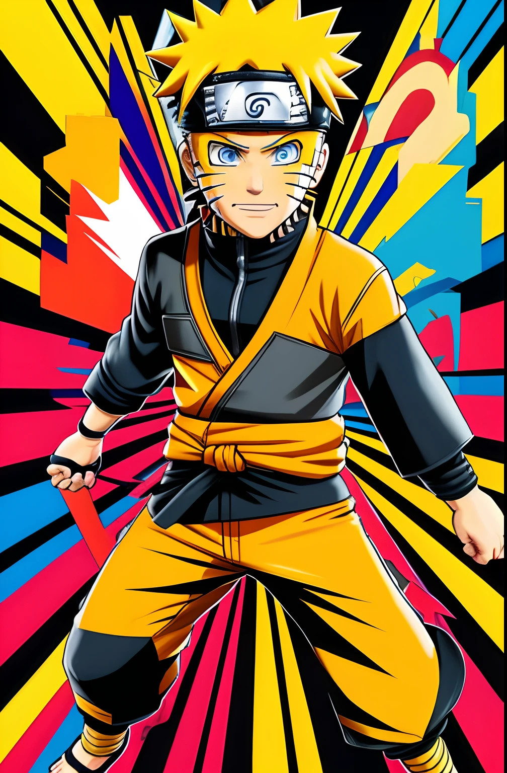 ( NARUTO UZUMAKI), Eduardo Kobra ,Romero Brito,The Filling Twins ,multidimensional geometric wall PORTRAIT, arte, Chibi,
Yang08k, lindo, Colouring,
Primary works, qualidade superior, melhor qualidade, Arte Oficial, Beautiful and Aesthetic, 16k