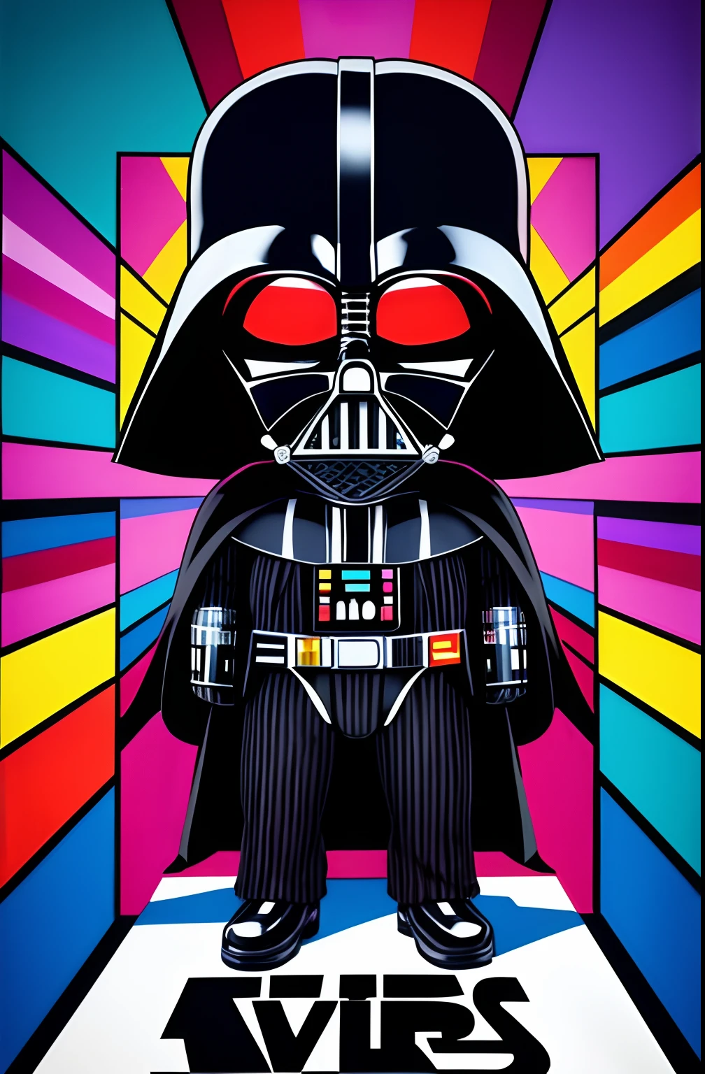 ( Darth Vader), Eduardo Kobra ,Romero Brito,The Filling Twins ,multidimensional geometric wall PORTRAIT, arte, Chibi,
Yang08k, lindo, Colouring,
Primary works, qualidade superior, melhor qualidade, Arte Oficial, Beautiful and Aesthetic, 16k