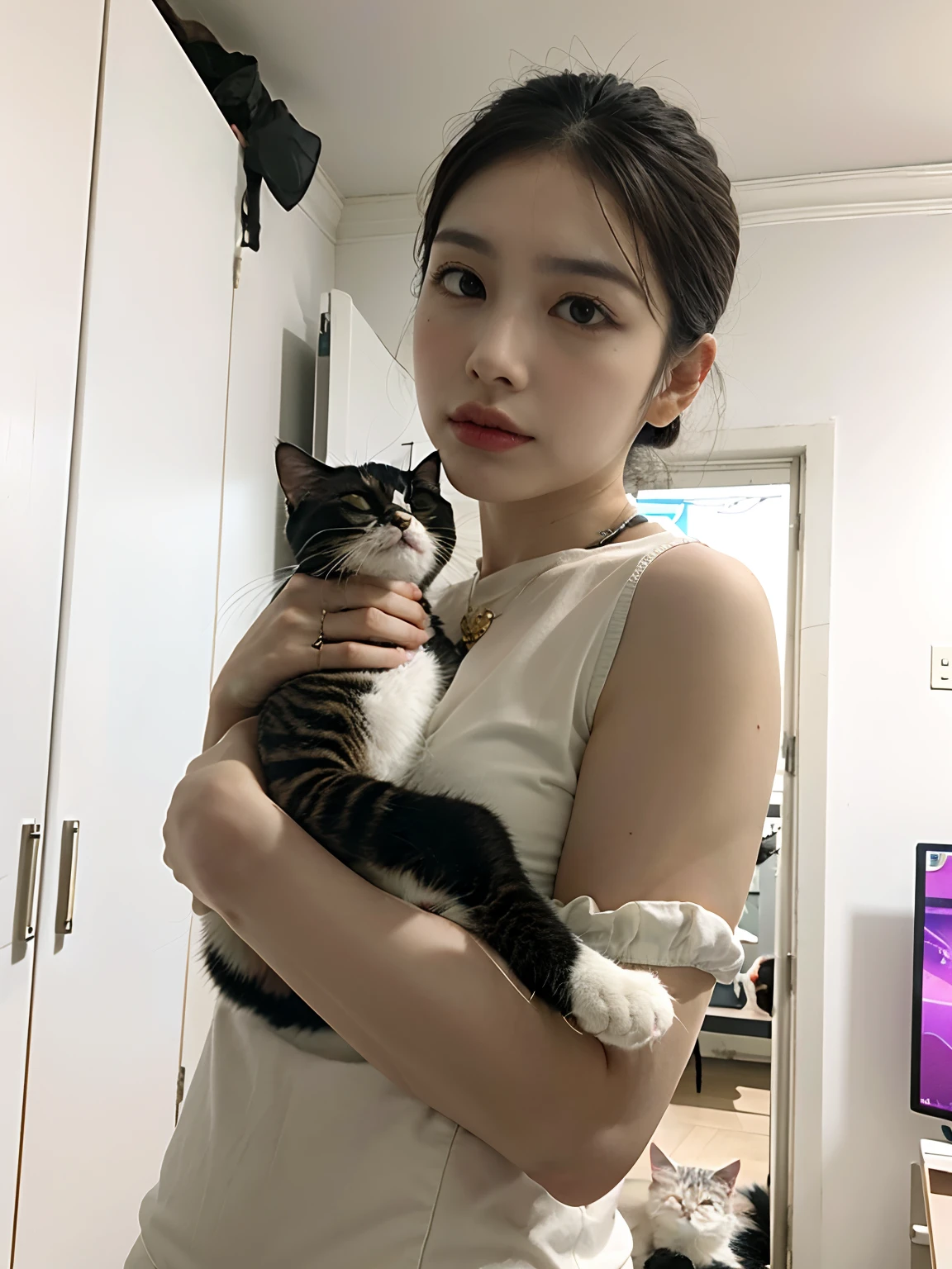 Keep only cats and women