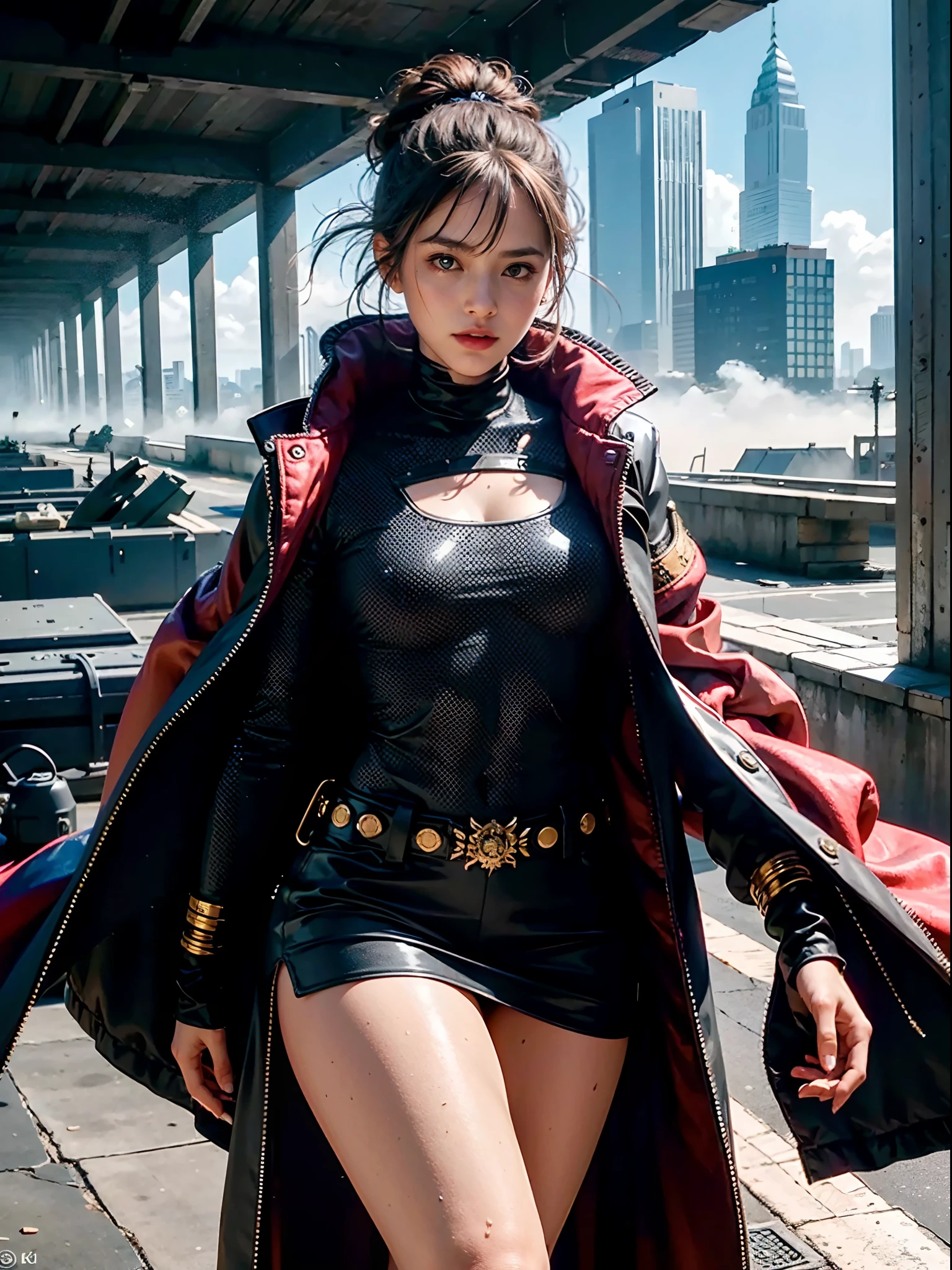 (1girl:1.3), solo,__body-parts__, official art, unity 8k wallpaper, ultra detailed, beautiful and aesthetic, beautiful, masterpiece, best quality, RAW, masterpiece, super fine photo,, best quality, super high Resolution, photorealistic, sunlight, full body portrait, stunningly beautiful,, dynamic pose, delicate face, vibrant eyes, (side view), she is wearing a Dr.strange clothes mech, Highly detailed abandoned warehouse background, detailed face, detailed complex busy background, messy, gorgeous, milky, high detailed skin, realistic skin details, visible pores, sharp focus, volumetric fog, 8k uhd, dslr camera, High quality, film grain, fair skin, photorealism, lomography, sprawling metropolis in a futuristic dystopia, view from below, translucent