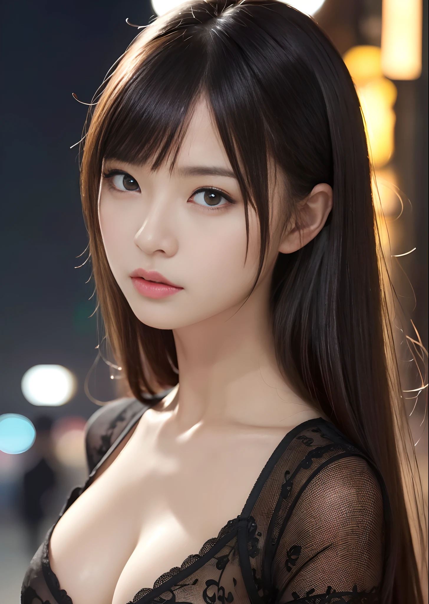 angry looking face,BDSM,slave,rubber,Black corset,shackle,gargantilha,nsfw,((top-quality、8k、masterpiece:1.3))、Crisp focus:1.2、(layers-Cut、huge tit:1.2),Beautiful woman with perfect body shape:1.4、Slender abs:1.2、a wet body:1.5、Highly detailed facial and skin texture、A detailed eye、二重まぶた,Longhaire、(cammel toe)、Streets of Tokyo at night、Bokeh background
