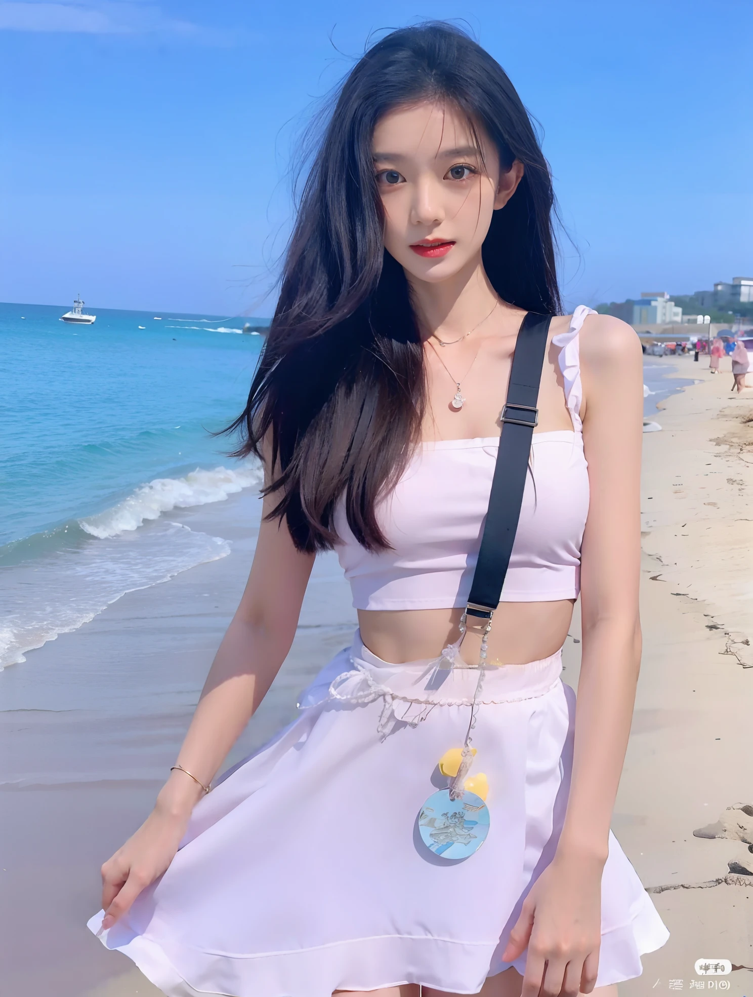 Best quality at best,tmasterpiece,超高分辨率,Textured skin,The is very detailed,awardwinning,high detal,(realisticlying:1.4),teens girl,Juvenile,Clear eyes,Pupil correction,A detailed eye,Precise eye structure,Clear faces
