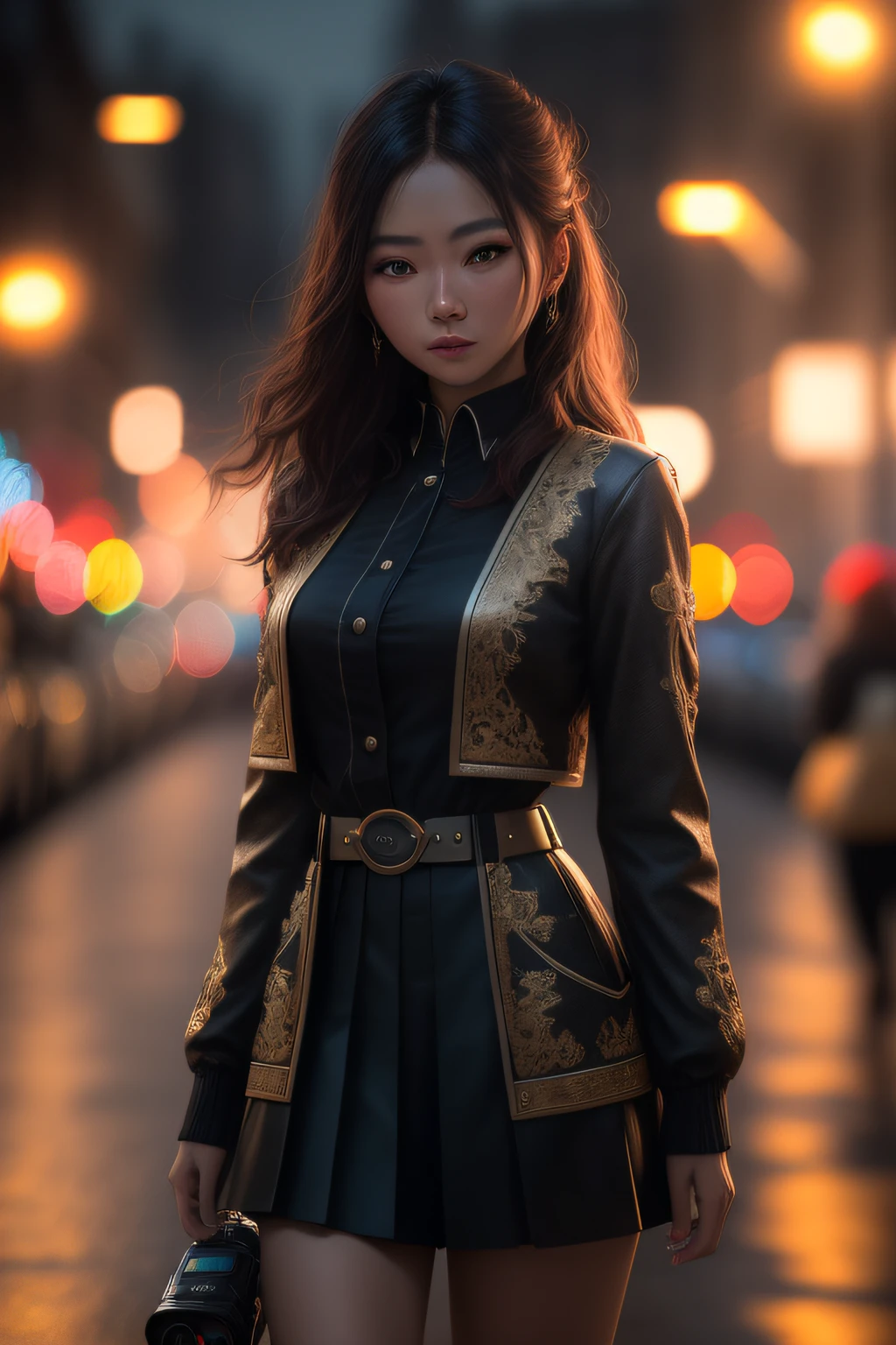 best quality, masterpiece, highres, rim lighting, two tone lighting,(high detailed skin:1.2), 8k uhd, dslr, soft lighting, high quality, volumetric lighting, candid, Photograph, high resolution, 4k, 8k, Bokeh