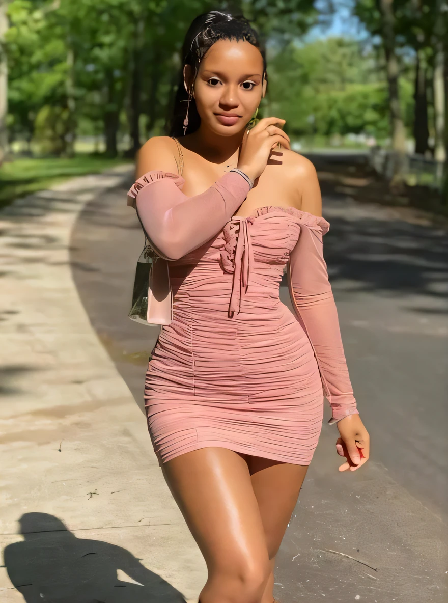 uma mulher em um vestido rosa andando por uma rua, vestido com um vestido rosa, pele clara, vestido justo, vestido sexy, vestido rosa, usando um vestido rosa, mulher bonito, Young lady, minivestido curto, usando roupas simples e apertadas, vestido curto, vestido skintight, linda senhora, em um vestido, mini-saia rosa justa, corpo rosa, beautiful aesthetics