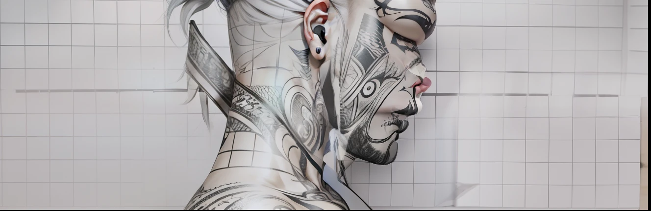 neck tattoo