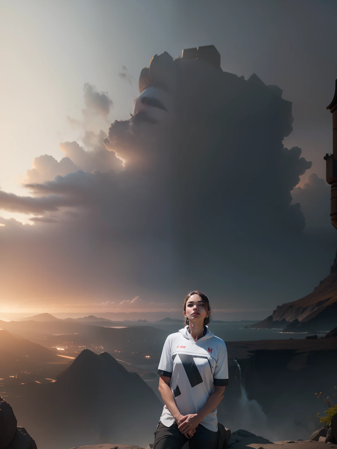 Remove the background,Focus on the person,clear skin,realistic 8k raw image,Make it so that it can be used as an AI avatar for a YouTube channel.