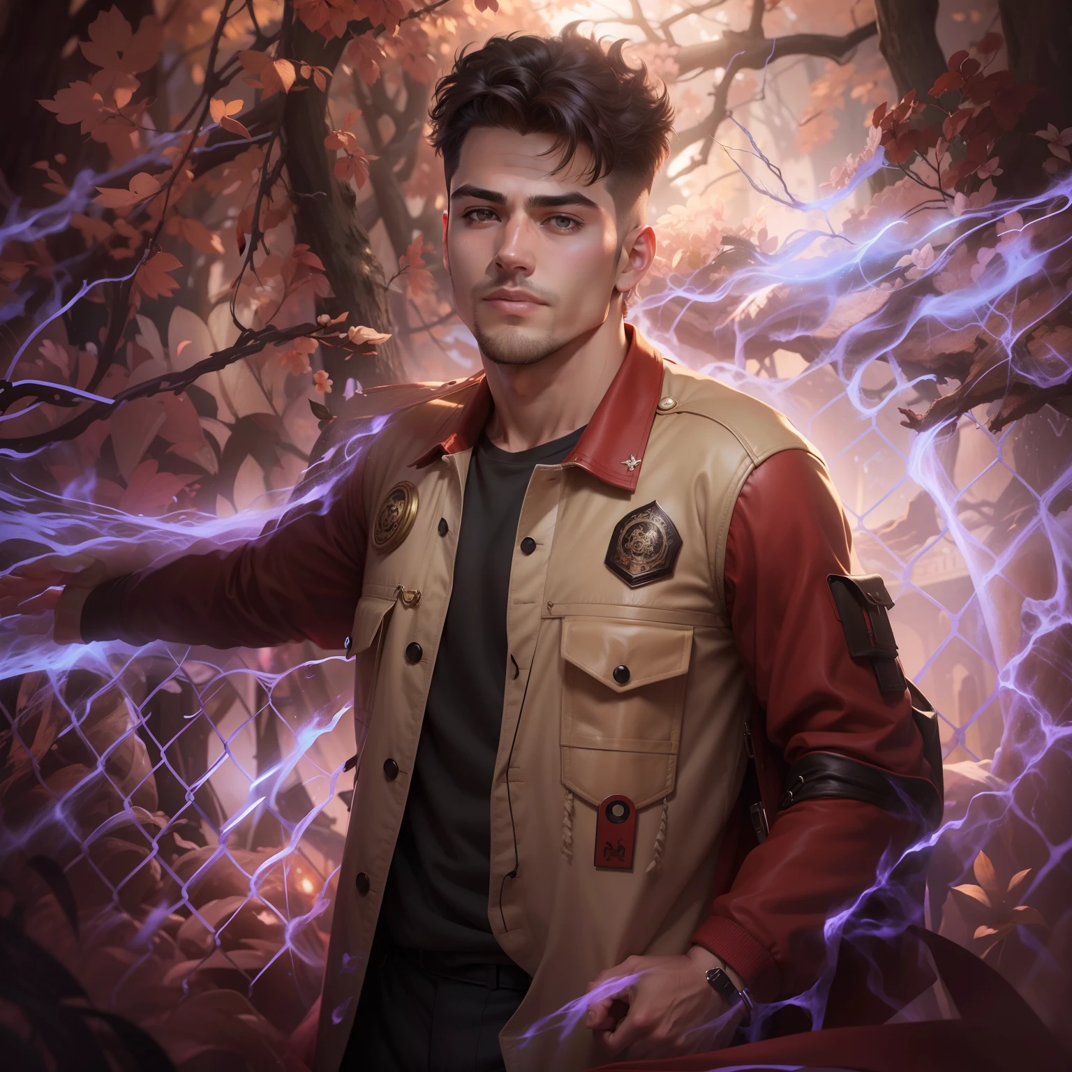 Handsome boy: realistic face 8k resolution background change