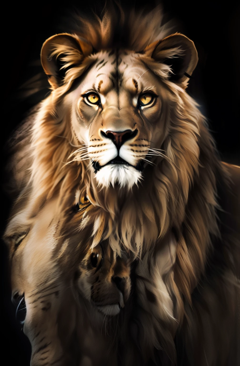 Olhos reais de felino, Royal lion eyes