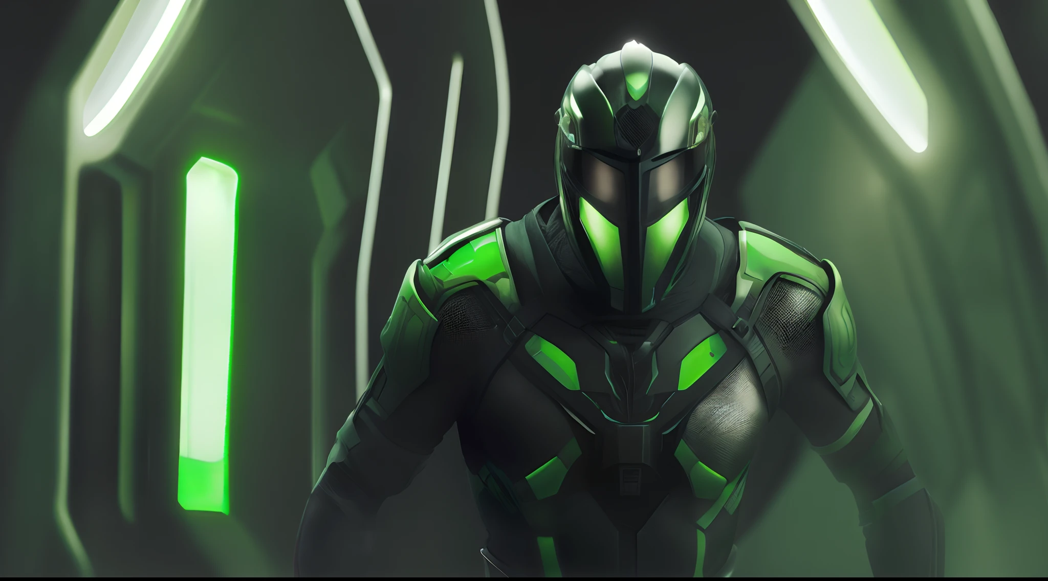 Armadura,dark,verde,preto,homem, futurista