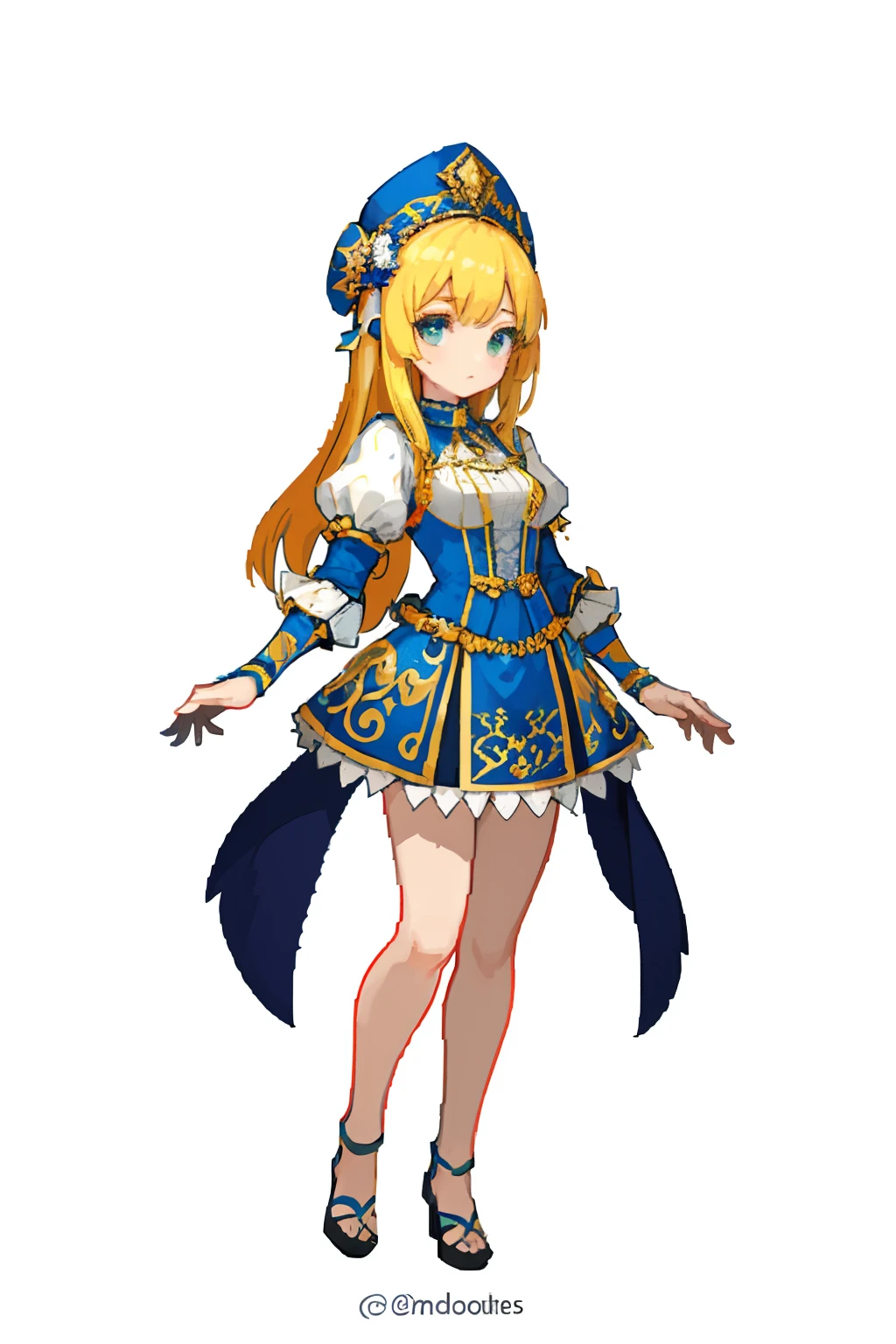 (8k, highest quality, best quality, masterpiece, highly detailed:1.2),

1 girl, fullbody, blonde hair,  fullbody, Renaissance