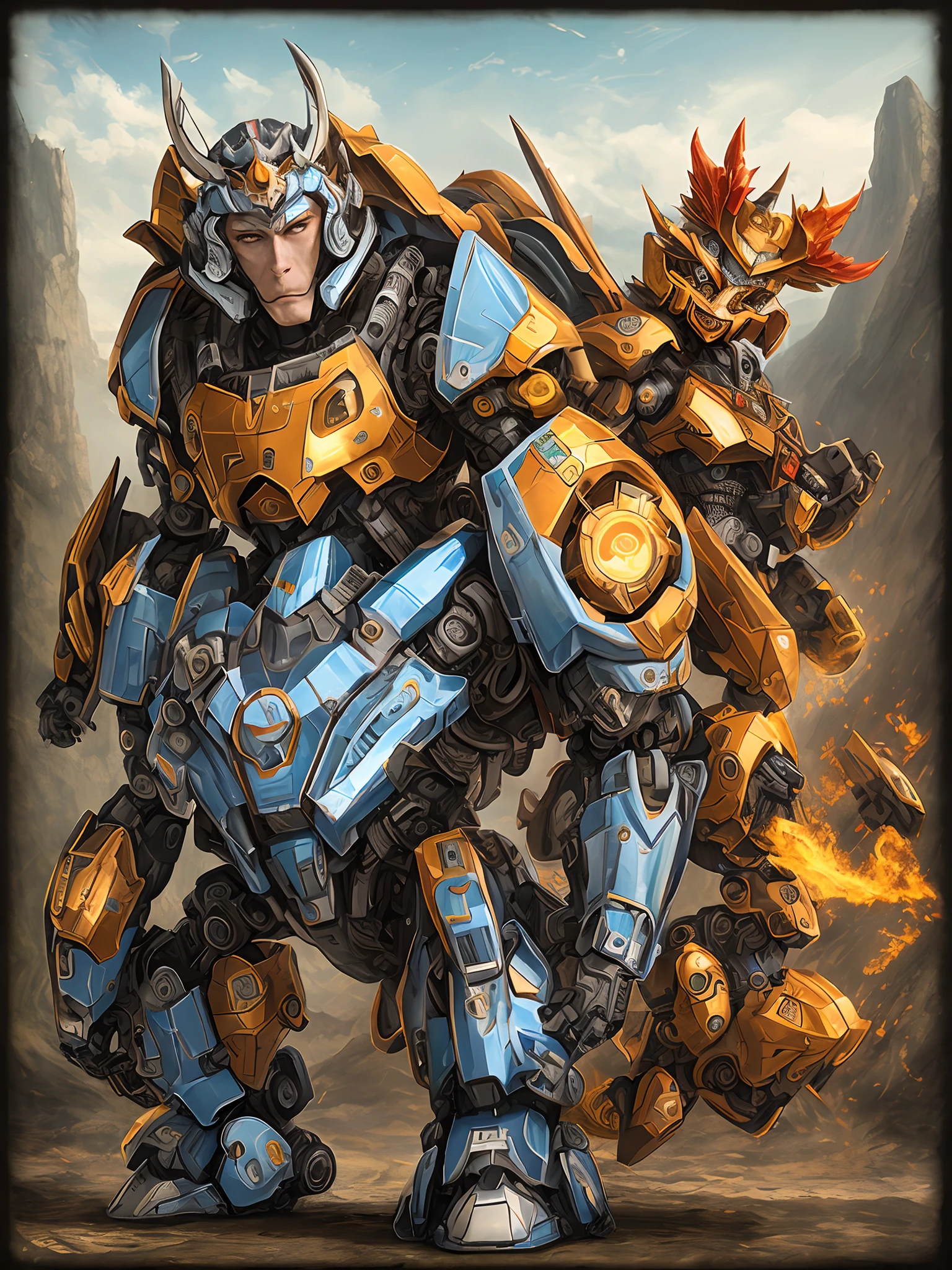 Motherhood mecha Monkey King