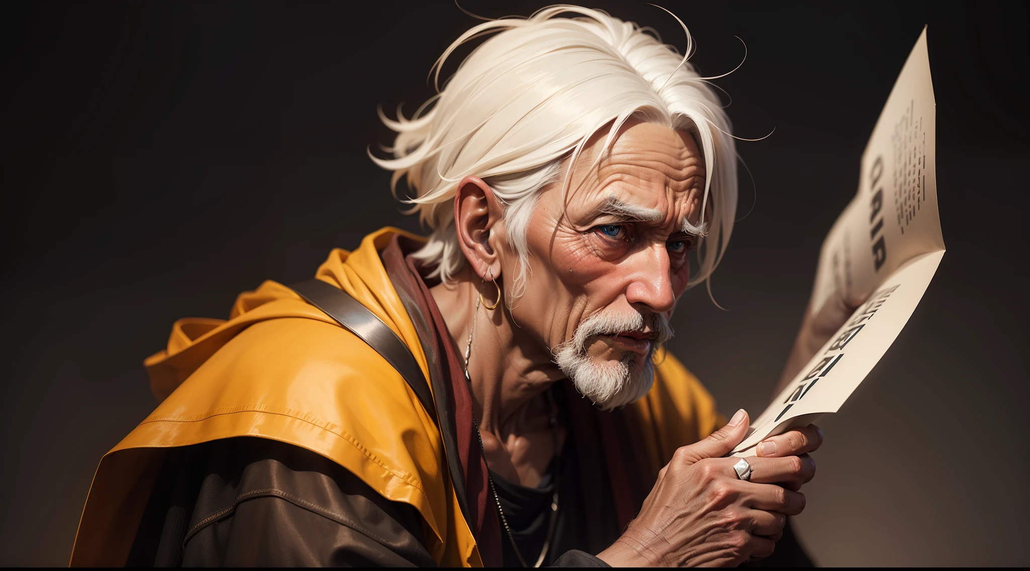An old beggar, colorful,
yang08k, photography, beautiful, black background,
masterpieces, top quality, best quality, official art, beautiful and aesthetic, realistic,