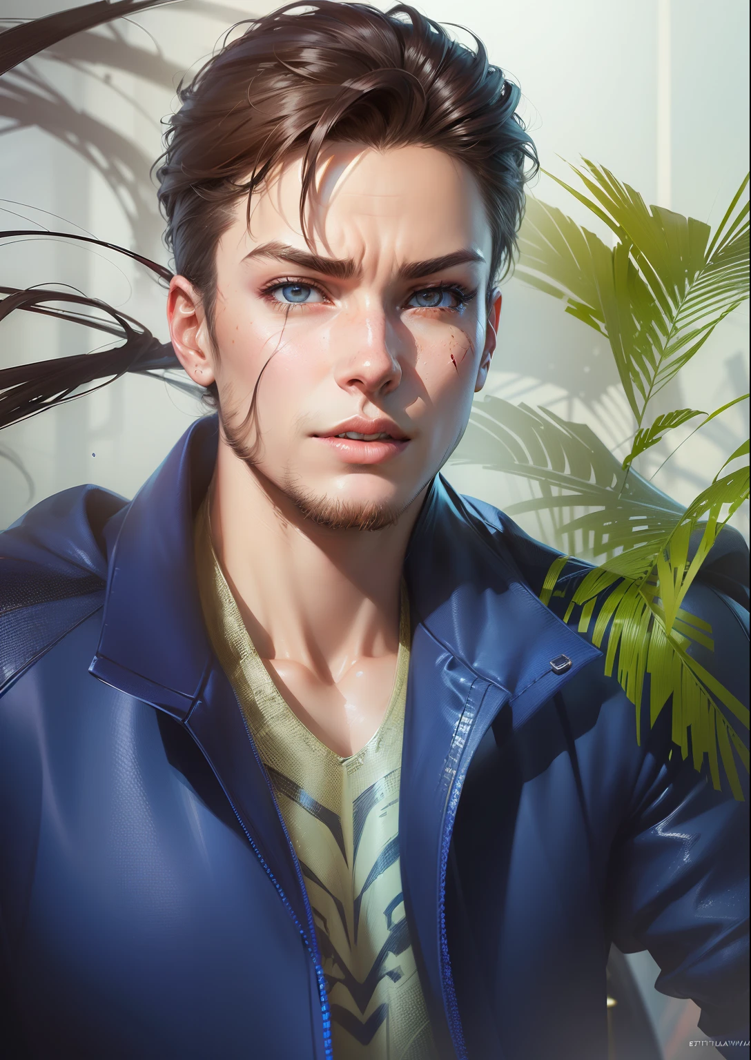 (Award Winning Digital Artwork:1.3) of (Sketch:1.3),(Energetic:1.3) Spidey, EmmaRob,CGSociety,ArtStation,(Saturated:1.3),(close portrait:1.3),(Feminine:1.4),(beautiful:1.4),(attractive:1.3),handsome,calendar pose,perfectly detailed eyes,studio lighting,thematic background and my original face