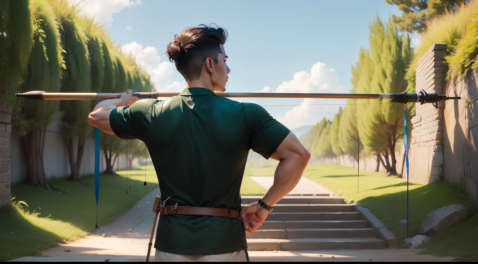 Just as an archer adjusts his aim with patience and precision, adjust your steps and decisions towards your dreams. Each obstacle overcome is one step closer to the target.