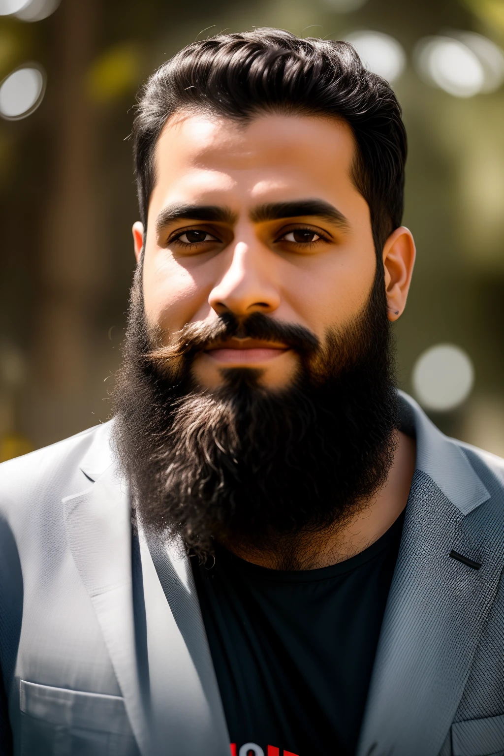 Homem de barba, camisa preta e gravata vermelha, arab man light beard, homem com barba, Riyahd Cassiem, homem barbudo, Retrato no meio da foto, com uma barba preta cheia, Condutor de Ene, Sayem Reza, foto de um homem, Mohamed Chahin, barba, barba cheia, barbado, Um retrato de Rahul Kohli