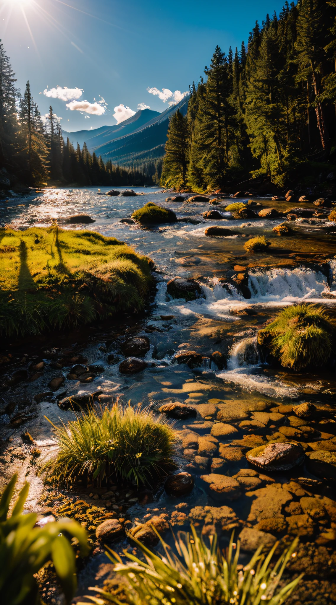 RAW photo of a landscape, small details, photorealistic, ultra-realistic photo, 8k uhd, dslr, soft lighting, high quality, film grain, Fujifilm XT3, (masterpiece)