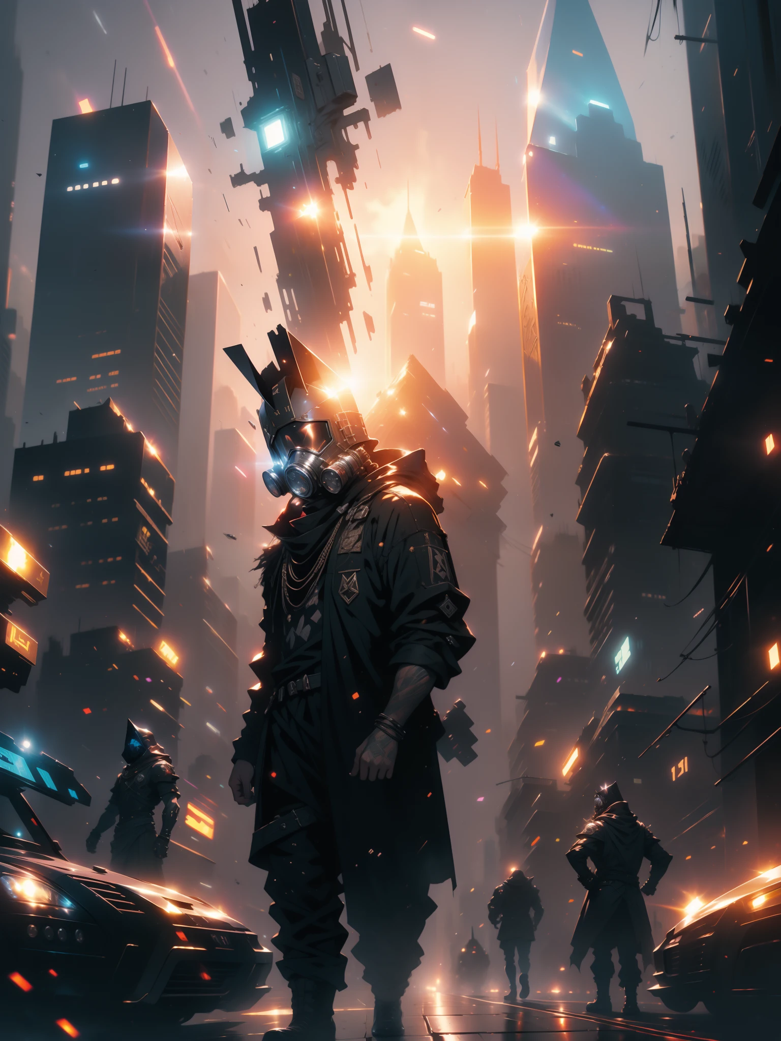 (High Detail: 1.2), (Best Quality: 1.1), (8K:1.0), Luis Royo art style, full body illustration of a Pharaoh in silhouette::1.0, wearing a gas mask, wearing hip hop clothing hammers and diamonds apparel, dynamic pose, background cyberpunk city with pyramids, minimalistic, rtx, UHD, cell shading, 32k, ray tracing, well defined, comic, digital painting, cartoon, photorealistic, drawing, unreal engine, octane render, shaders, 4d, I can't believe how perfect this image is
waiting to start