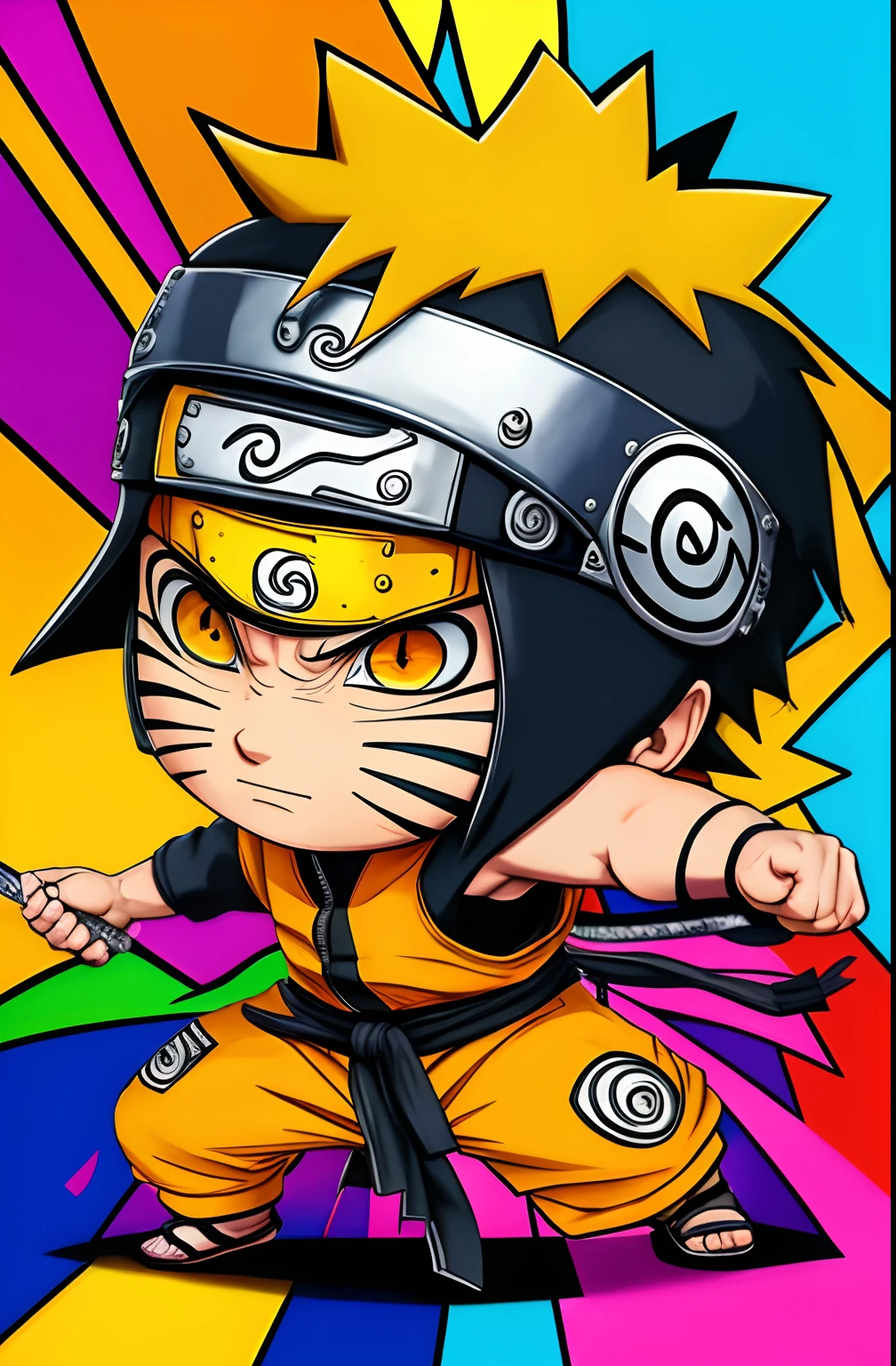 ( naruto uzumaki), Eduardo Kobra ,Romero Brito,The Filling Twins ,multidimensional geometric wall PORTRAIT, arte, Chibi,
Yang08k, lindo, Colouring,
Primary works, qualidade superior, melhor qualidade, Arte Oficial, Beautiful and Aesthetic, 64k