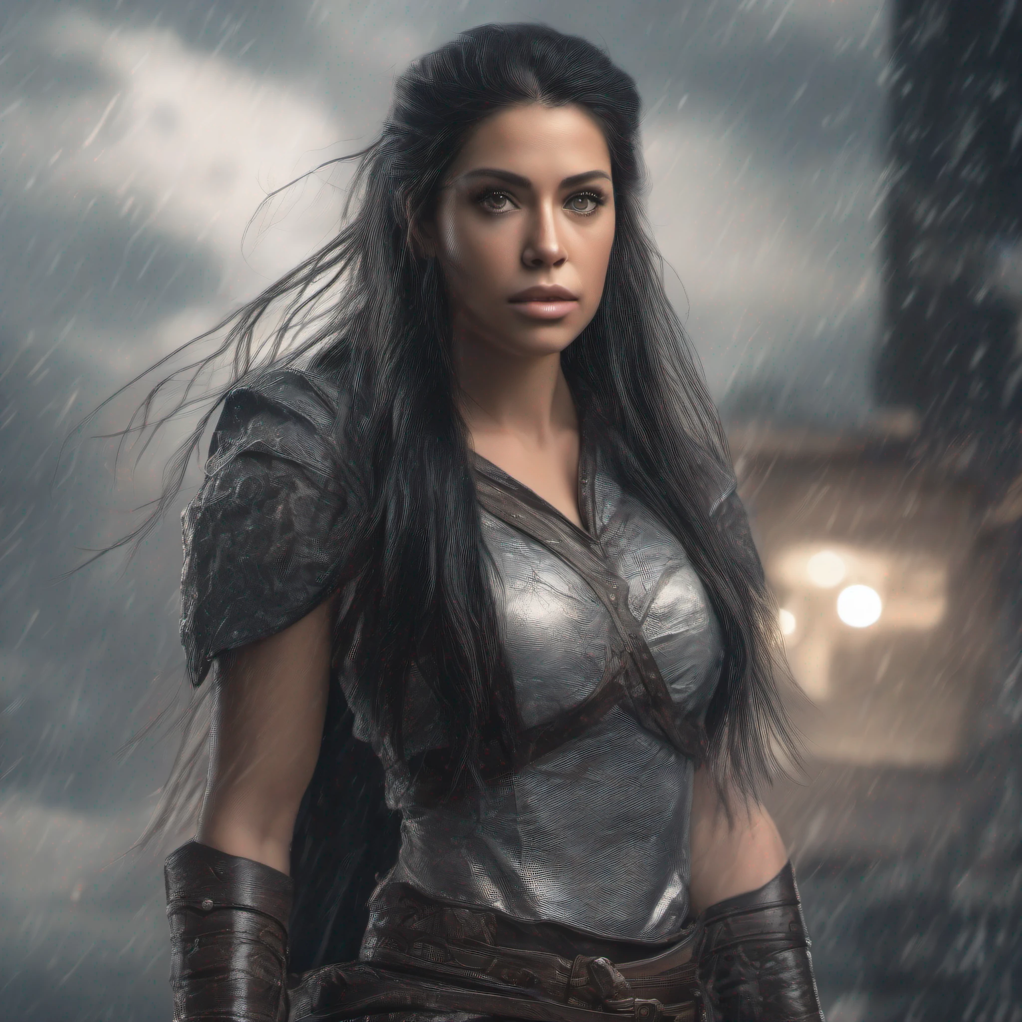 ultra detailed artistic photography, Beautiful Latina woman with black
Long hair gathered in a ponytail, Silvery storm eyes, detailed gorgeous face,
casual wear, Leather, fantasy concept art, accuracy, Amazing,
wonder, finely, super, Exquisitely, Photorealistic 8K resolution
masterpiece, Produced Cinematic Character Render, Ultra-high quality
model, diffused lighting, sharp-focus, photographer Frank S. Bangs,
high definition, HDR, 8K UHD, dslr, soft-lighting, hiquality,
Film grain, Fujifilm XT3
