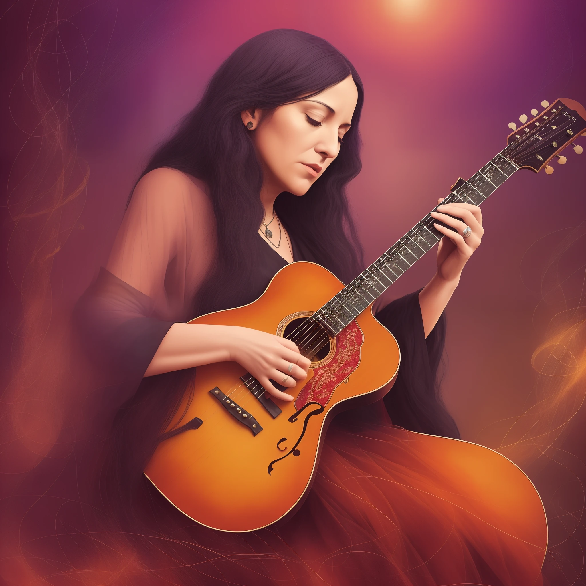 Jlah soon transitioned into a more soulful melody, weaving in elements of hymns she knew by heart. She felt a spiritual connection to the music, as if channeling her faith and inner strength. Her playing was infused with passion and devotion.