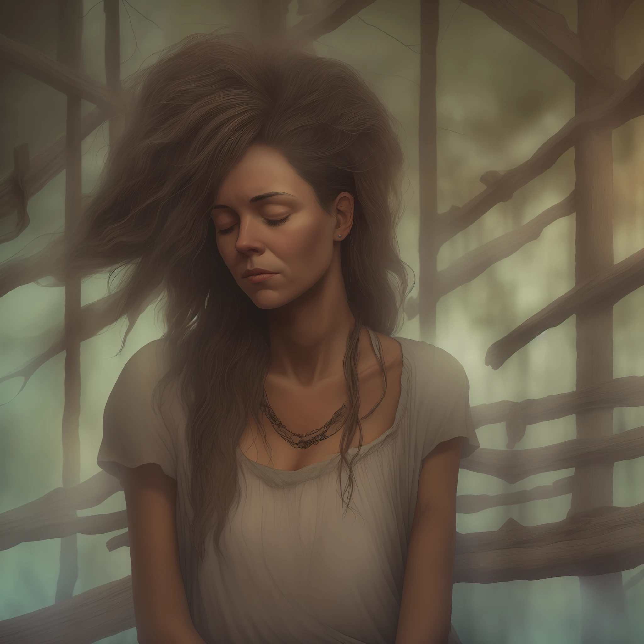 As the last notes faded, Jlah released the tension in her body. She was content and at peace. The journey ahead was uncertain, but this cabin was her sanctuary.