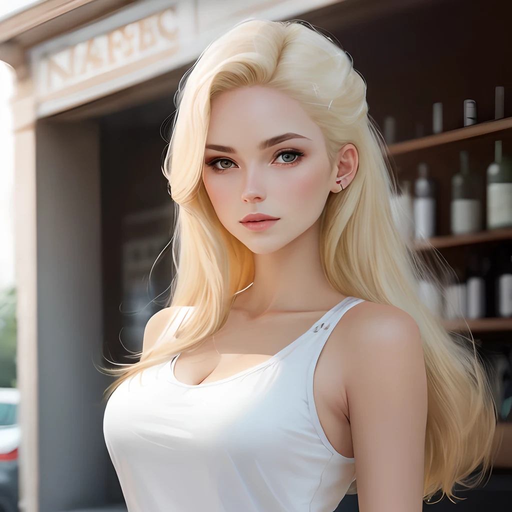nakeness,blond hairbl,Woman