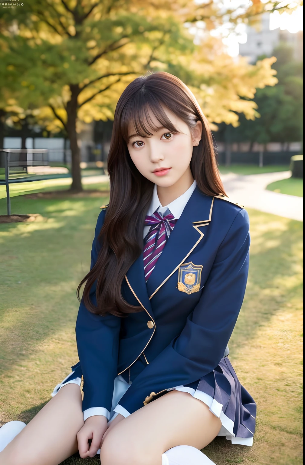 Close up portrait of woman walking in park in uniform、Japan Person Model、Young Sensual Gravure Idol、Young cute gravure idol、Realistic Young Gravure Idol、Realistic sensual gravure idol、Young gravure idols、sophisticated gravure idol、奈良美智、Young skinny gravure idol、beautifull asian girl ever、ulzzang -6500-v1.1, (Raw foto:1.2), (Photorealsitic:1.4), a beautiful detailed girl, extremely detailed eye and face, beatiful detailed eyes, Ridiculous, unbelievable Ridiculous, huge filesize, ultra-detailliert, hight resolution, ighly detailed, top-quality, masterpiece, Kemomimi, ((Japanese girls' high school uniform)), illustratio, ighly detailed, nffsw, unification, 8k wallpaper, magnifica, finely detail, masterpiece, top-quality, Highly detailed ticker uniform 8K wallpaper, Light on the Face、电影灯光、yo girl、((witheout panties))、((dynamicposes)))、(camel's toe)、(half)、(panthyhose)、(Sitting on legs bending the knees))ulzzang -6500-v1.1, (Raw foto:1.2), (Photorealsitic:1.4), a beautiful detailed girl, extremely detailed eye and face, beatiful detailed eyes, Ridiculous, unbelievable Ridiculous, huge filesize, ultra-detailliert, hight resolution, ighly detailed, top-quality, masterpiece, Kemomimi, ((Japanese girls' high school uniform)), illustratio, ighly detailed, nffsw, unification, 8k wallpaper, magnifica, finely detail, masterpiece, top-quality, Highly detailed ticker uniform 8k wallpaper, Light on the Face、电影灯光、16yo girl、((witheout panties))、((dynamicposes)))、(camel's toe)、(half)、(panthyhose)、(Sitting on legs bending the knees))ulzzang-6500-v1.1, (Raw foto:1.2), (Photorealsitic:1.4), a beautiful detailed girl, extremely detailed eye and face, beatiful detailed eyes, Ridiculous, unbelievable Ridiculous, huge filesize, ultra-detailliert, hight resolution, ighly detailed, top-quality, masterpiece, Chemomimi, ((JK school uniform)), illustratio, ighly detailed, CG, unification, 8k wallpaper, astonishing, finely detail, masterpiece, top-quality, Highly detailed CG uniform 8k wal