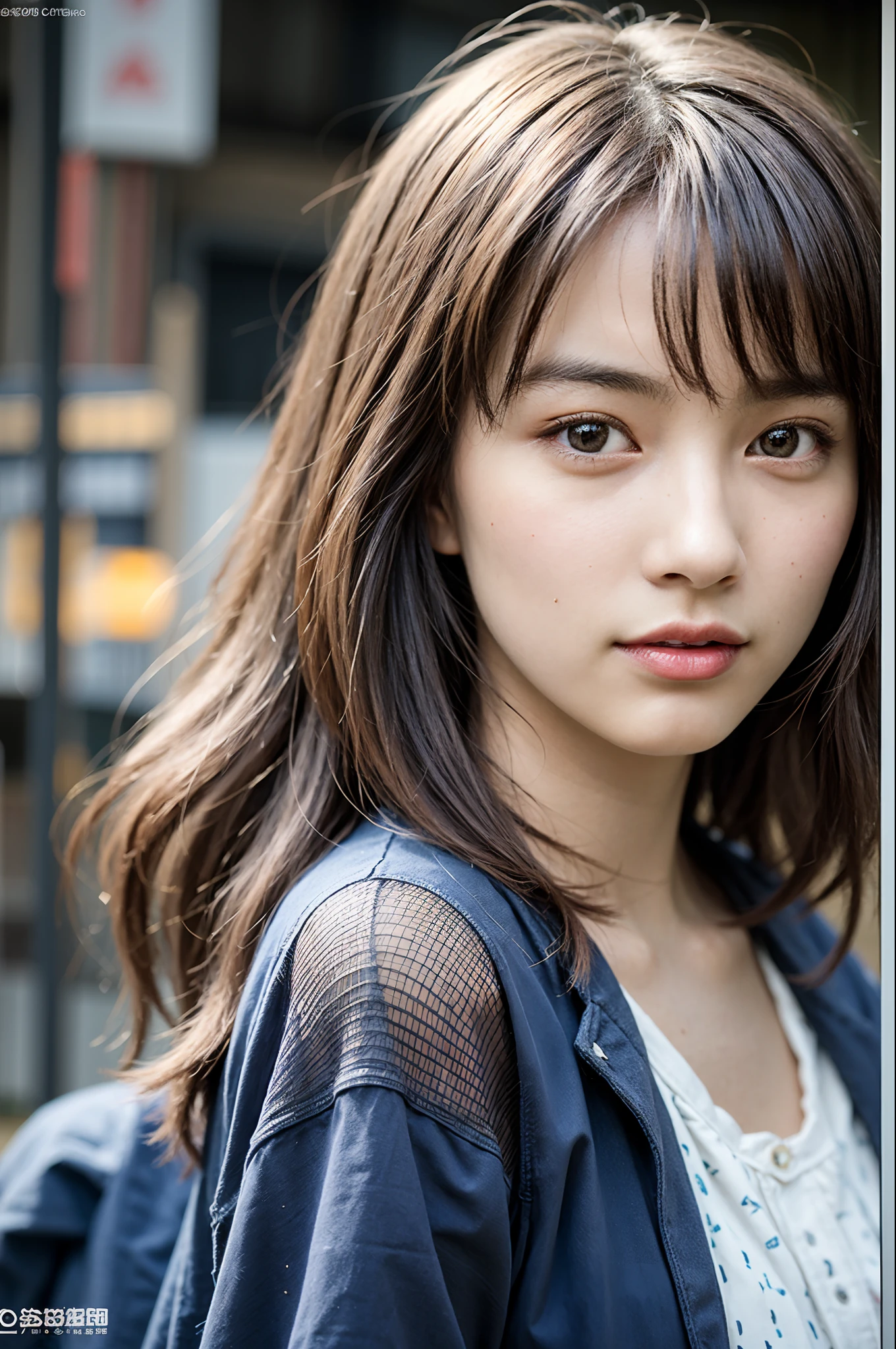 (8k, RAW photo, best quality, masterpiece:1.2), High detail RAW color photo, professional photograph, (realistic, photo realistic:1.37), cinematic light, 1girl、randome pose, mix4, (8K, Raw foto, top-quality, masterpiece: 1.2), (realisitic, realisitic: 1.37), girl with, cute little, A city scape, natta, Sateen, wetty, profetional lighting, photon maping, Radio City, physically-based renderingt, gradient brunet, white hair, short curls, a handsome, girl with, White jersey, high quality photograph, hight resolution, 1080p, (clearface), (Detailed face description), (Detailed hand description), (masterpiece), (Exquisite CG), extreme light and shadows, dishevled hair, masterpiece, lush detail, (Fine facial features), (top quality photo), (masterpiece), (A detailed eye), Look in front of you, fine clavicle, middlebreast、Cute、Portrait of a female hyperrealist by David Hockney and Alphonse Mucha、Fantasyart、Photorealsitic、动态照明、art stations、poster for、Volumetric lighting、extra detailed face、4 k、Award-winning、、1girl、dark、deep-shadows、lowkey、(Formula service:1.4)、length hair、A dark-haired、女優、TOKYOcity、In the street、masterpiece、top-quality、Portrait of one girl、