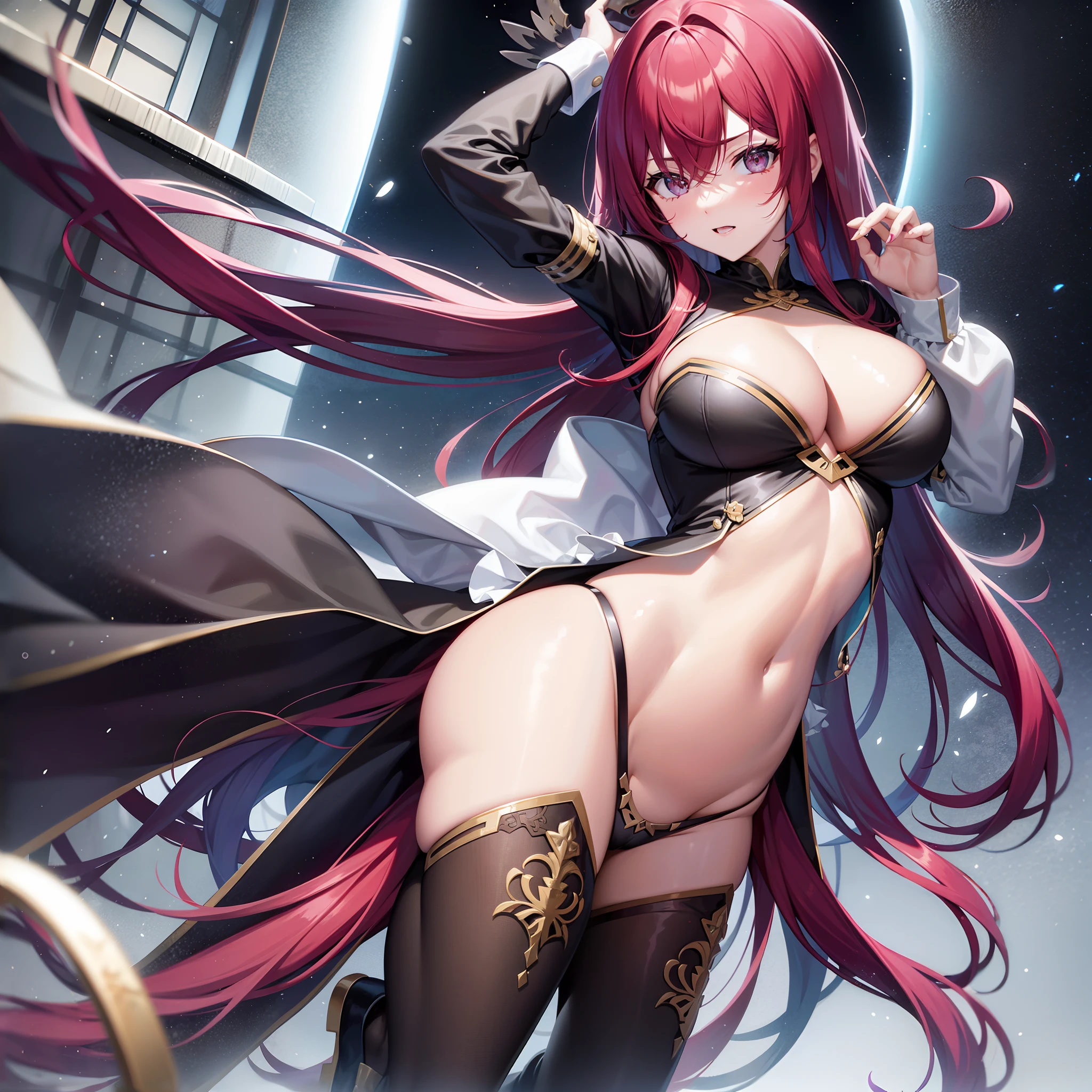 Red long-haired