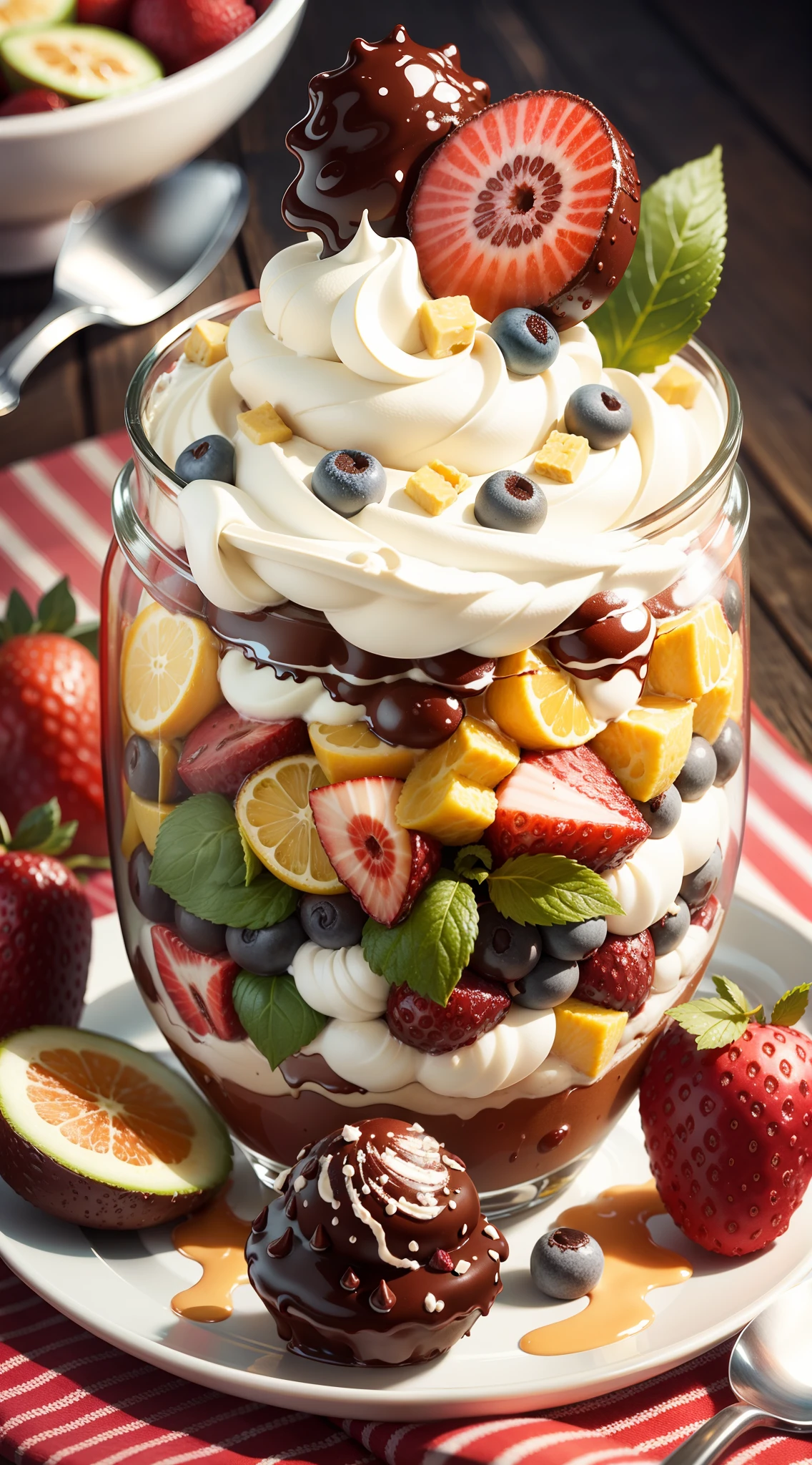 chocolateMais iogurte