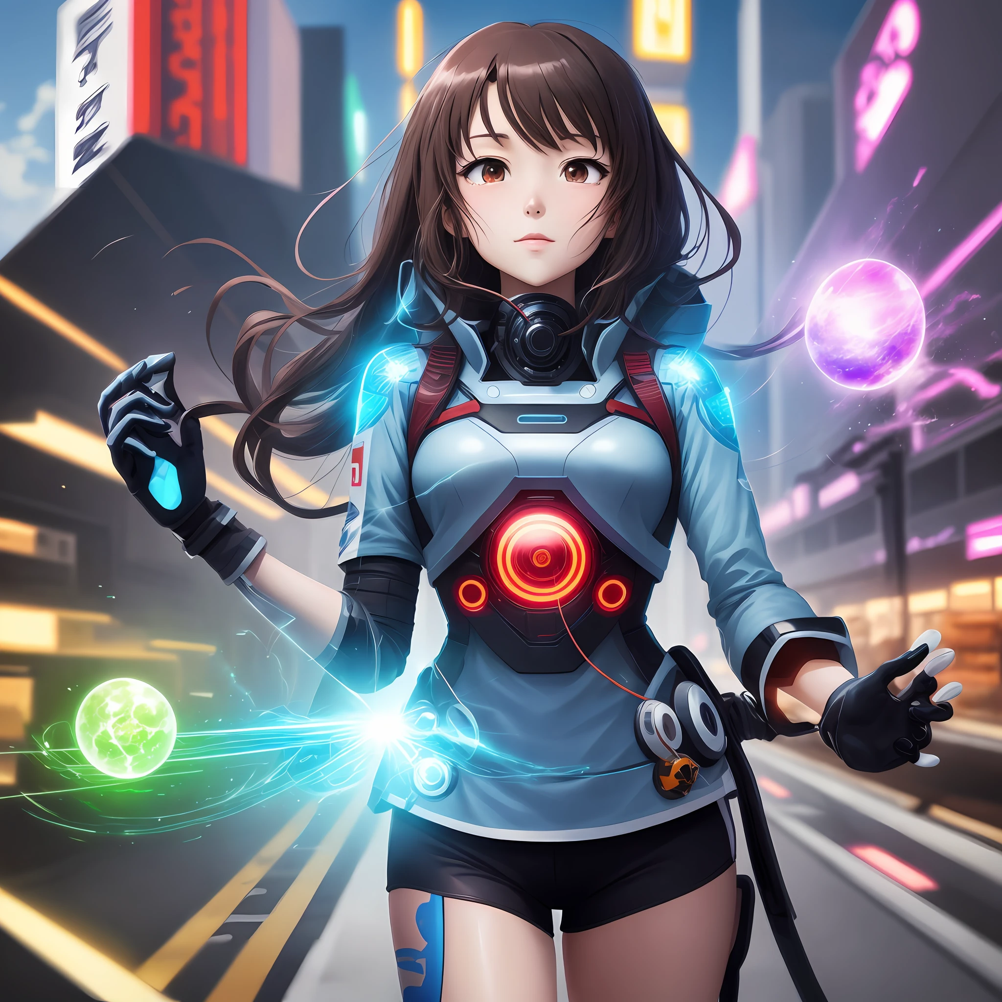 Digital Future Technology Anime