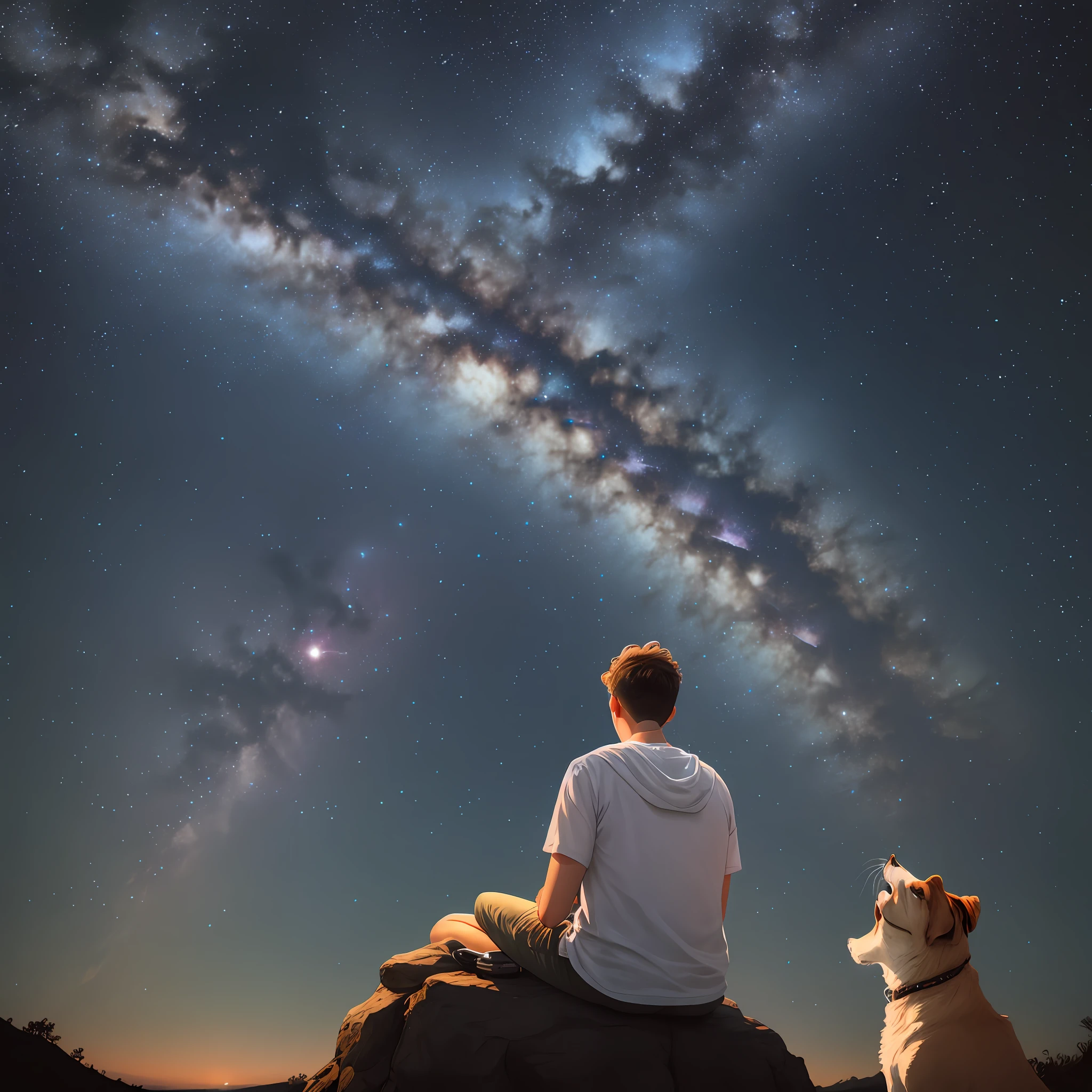 A practitioner under the stars