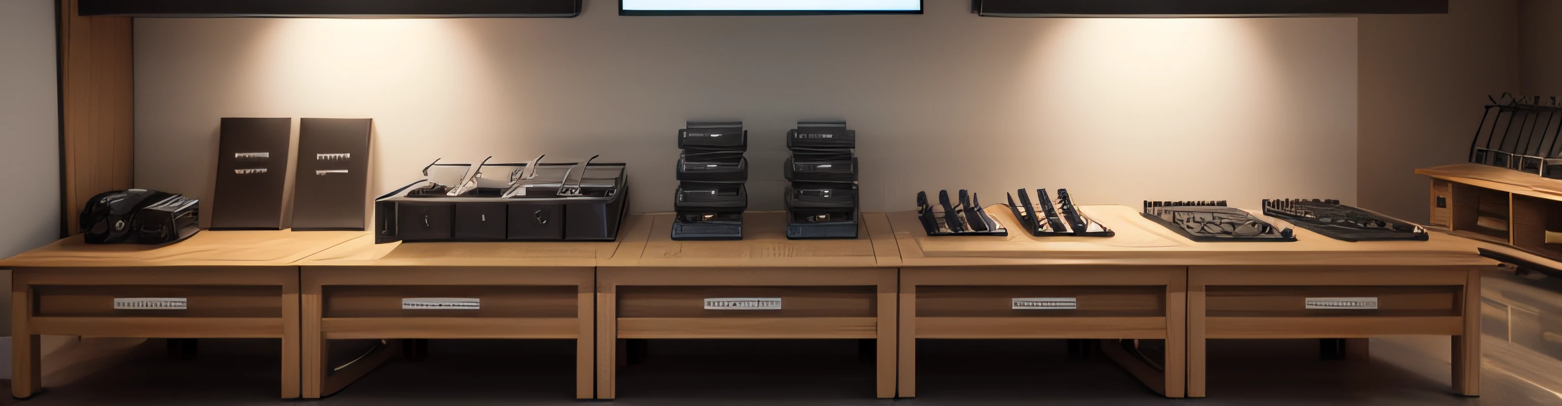 Equipment product display