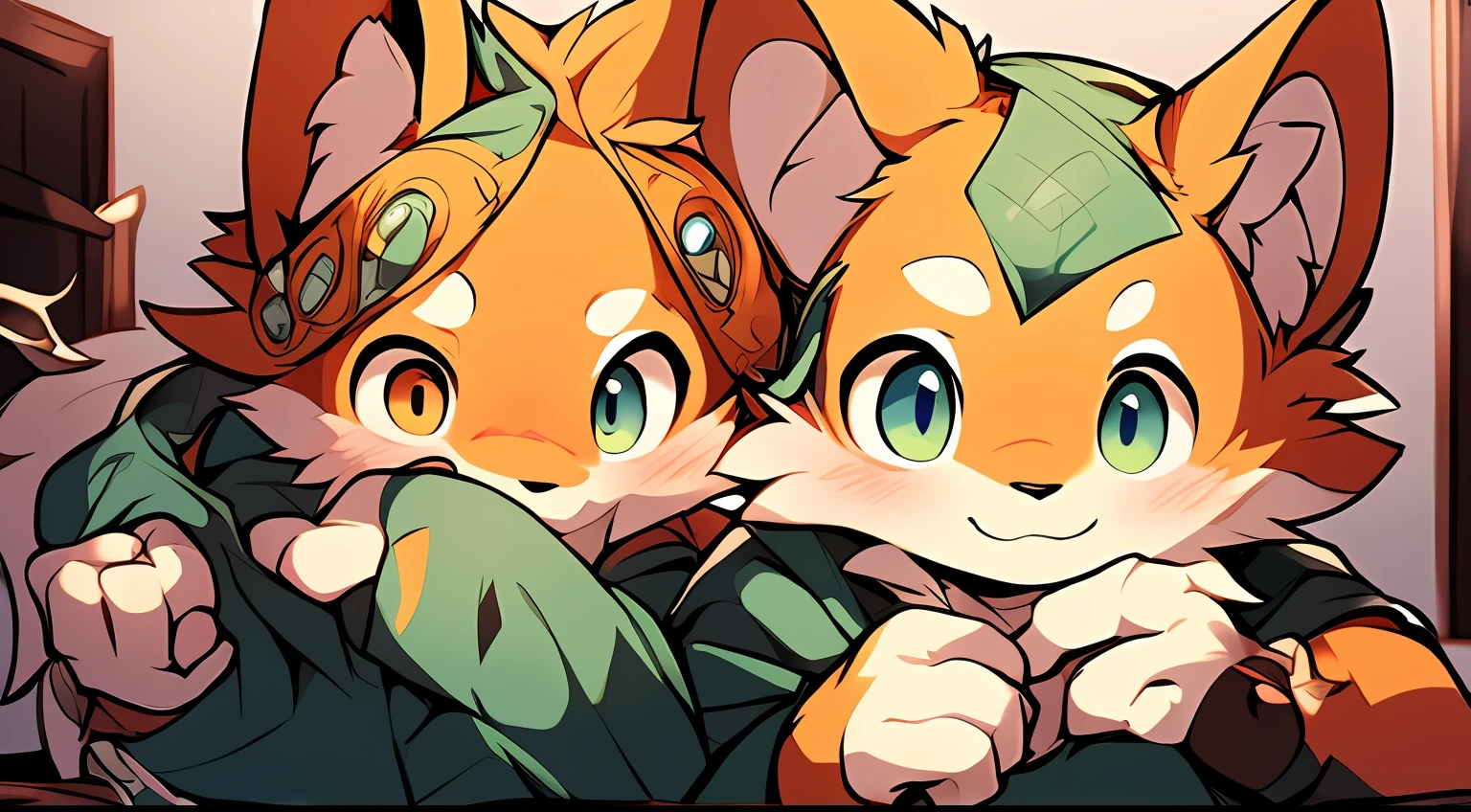 Style picture of a squirrel, Sly smile, commission on furaffinity, Portrait of a squirrel, fursona art, furaffinity commission, cute smiling!!! Squirrel supplement, A squirrel, Anthropomorphic squirrel, adorable expression, fursona furry art commission